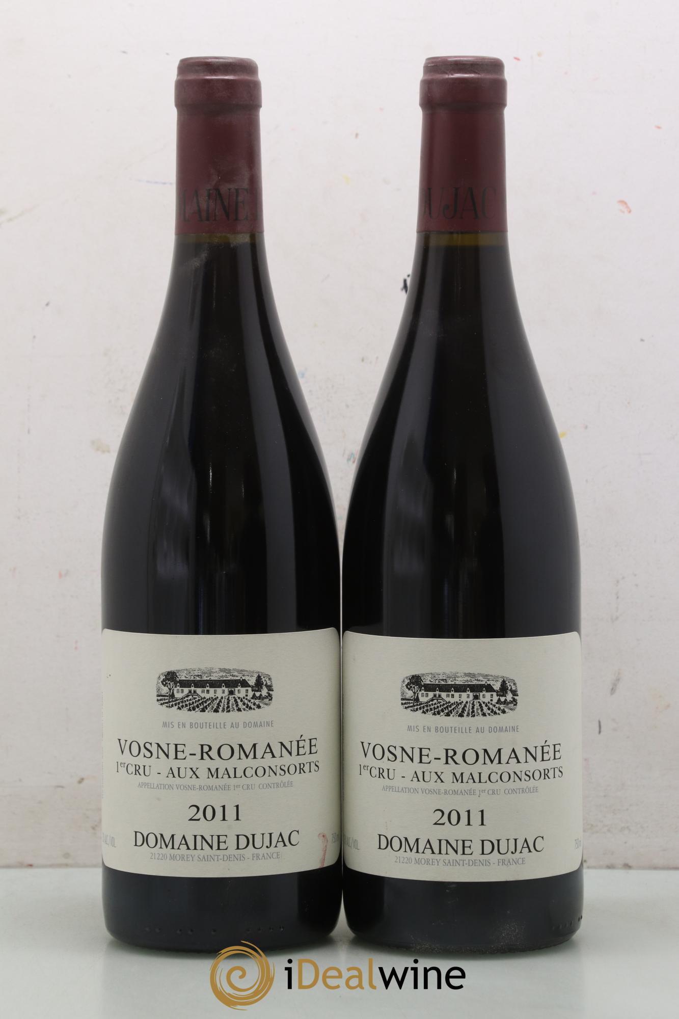 Vosne-Romanée 1er Cru Aux Malconsorts Dujac (Domaine) 2011 - Lot de 2 bouteilles - 0