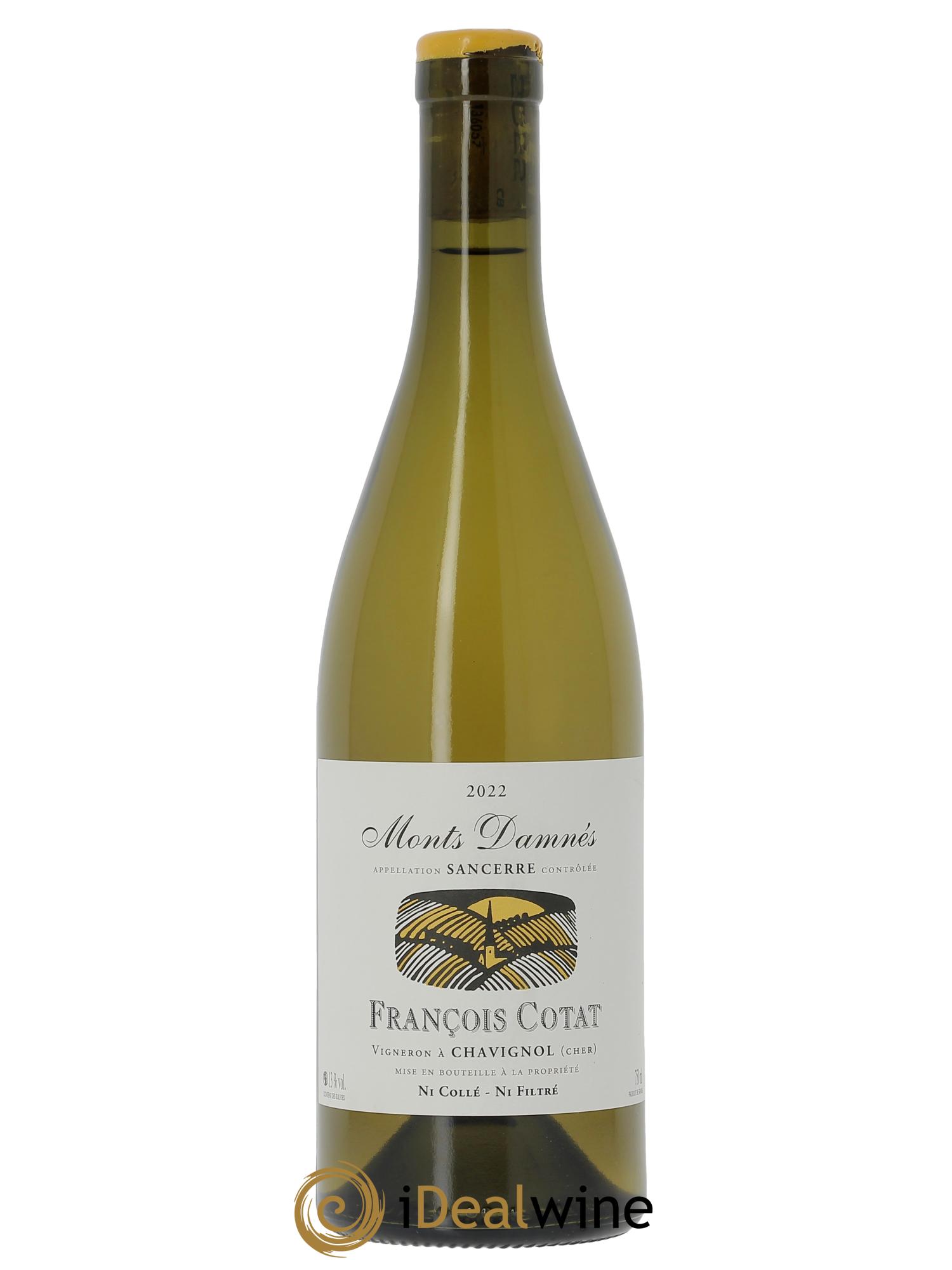 Sancerre Les Monts Damnés François Cotat 2022 - Lot de 1 bouteille - 0