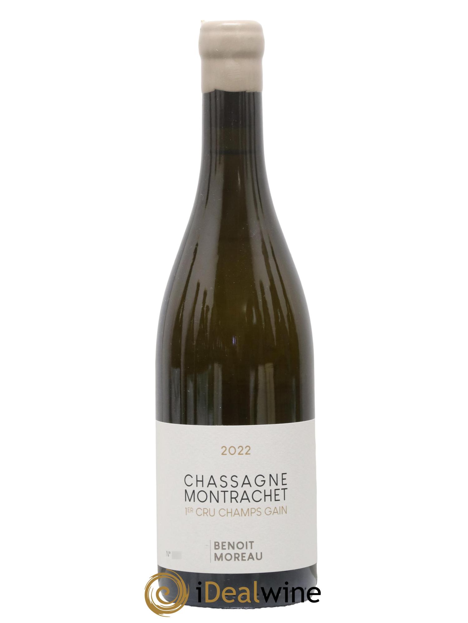 Chassagne-Montrachet 1er Cru Champ Gain Benoit Moreau 2022 - Posten von 1 Flasche - 0