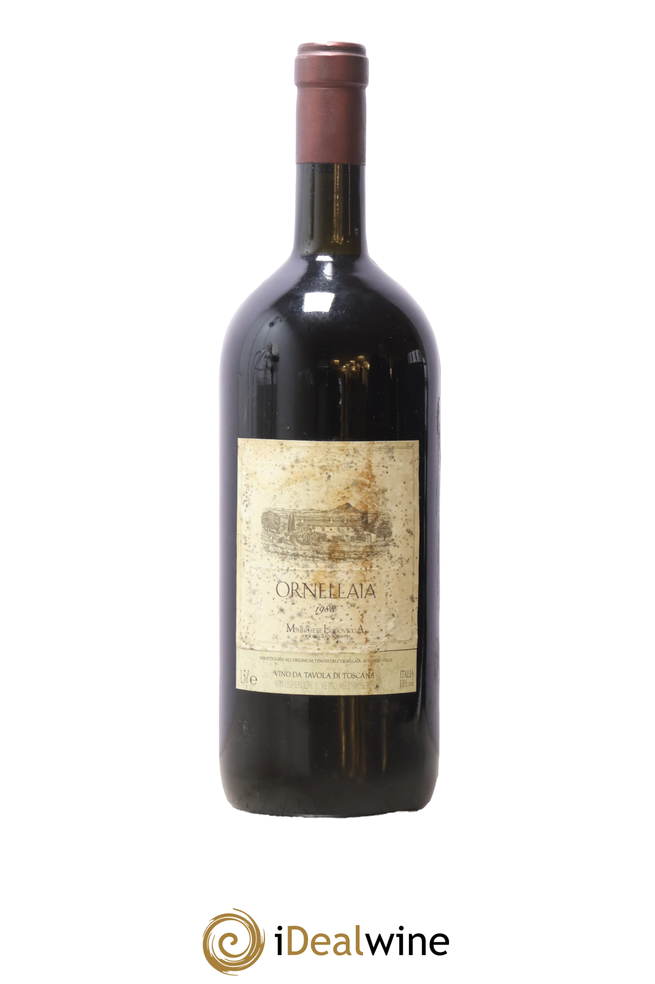 Bolgheri DOC Superiore Ornellaia Tenuta Dell'Ornellaia - Frescobaldi 1988 - Lot de 1 magnum - 0