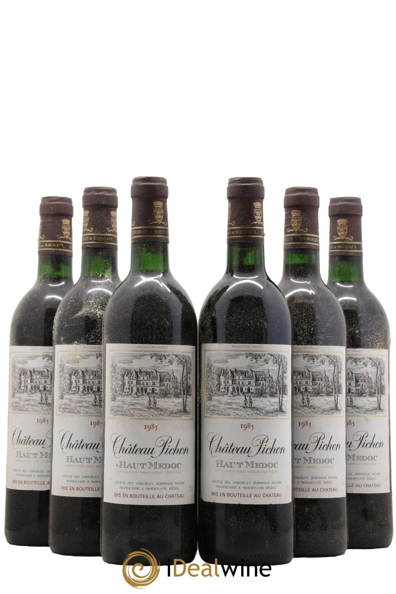 Château Clément-Pichon Cru Bourgeois 1985 - Lot de 6 bouteilles - 0