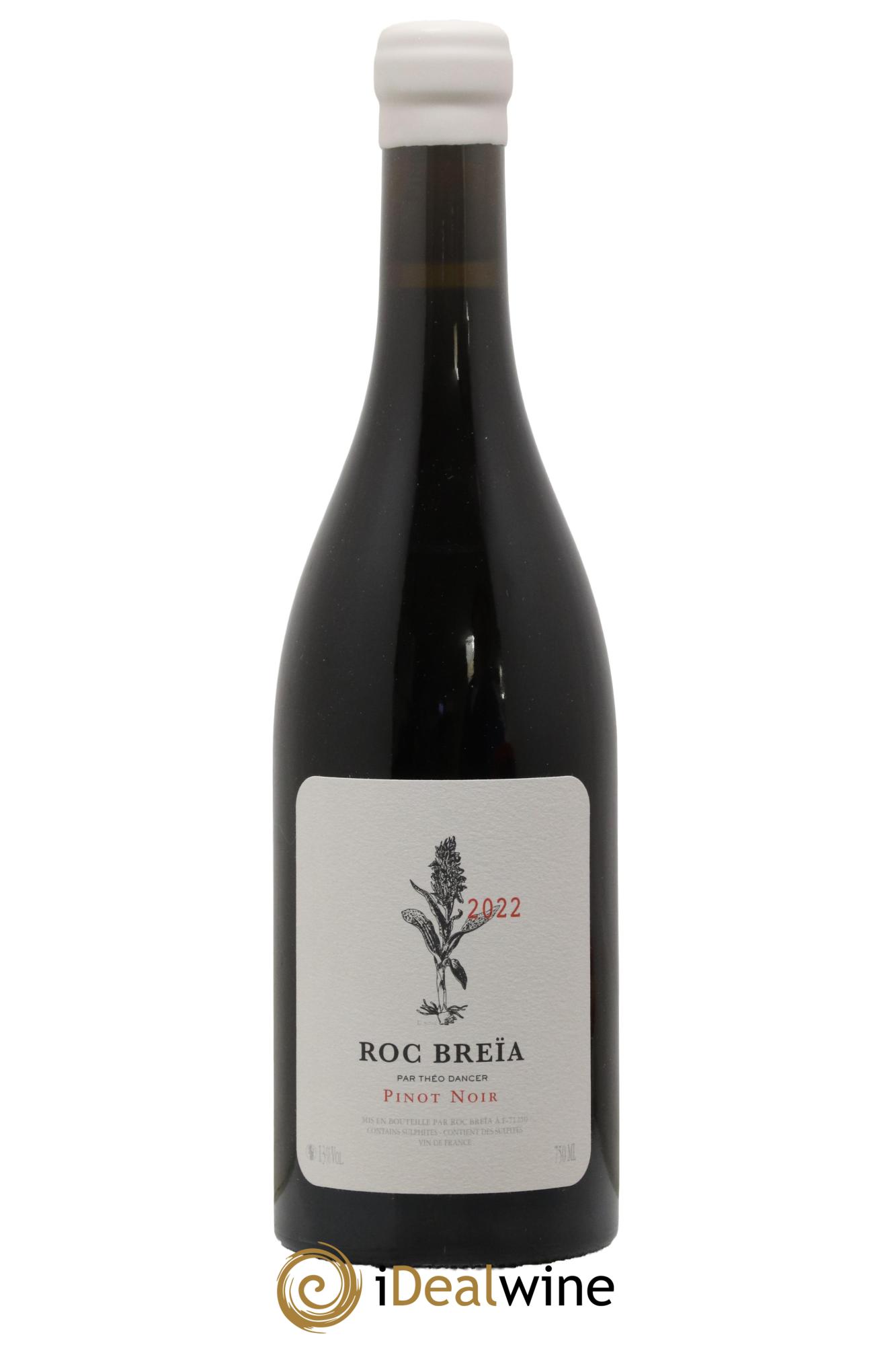 Vin de France Pinot Noir Roc Breïa (Théo Dancer) 2022 - Lot of 1 bottle - 0