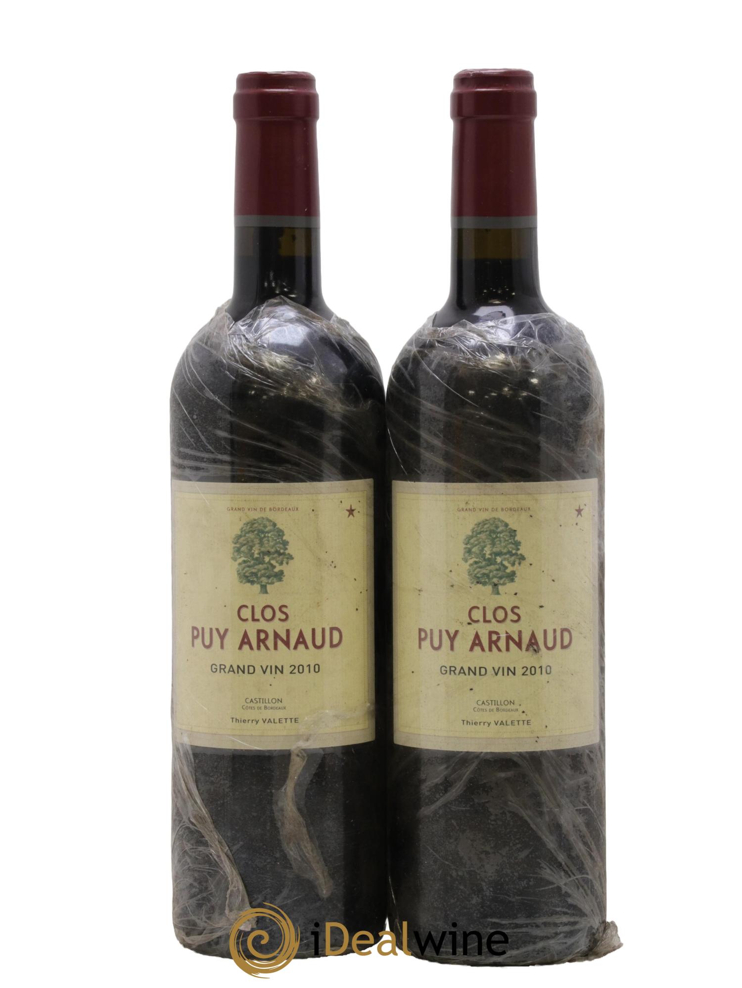 Clos Puy Arnaud 2010 - Lot de 2 bouteilles - 0