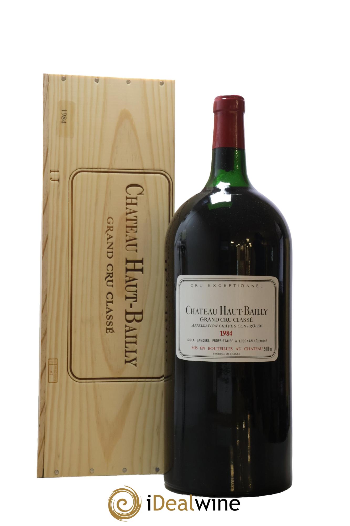 Château Haut-Bailly Cru Classé de Graves  1984 - Lot of 1 Jeroboam - 1
