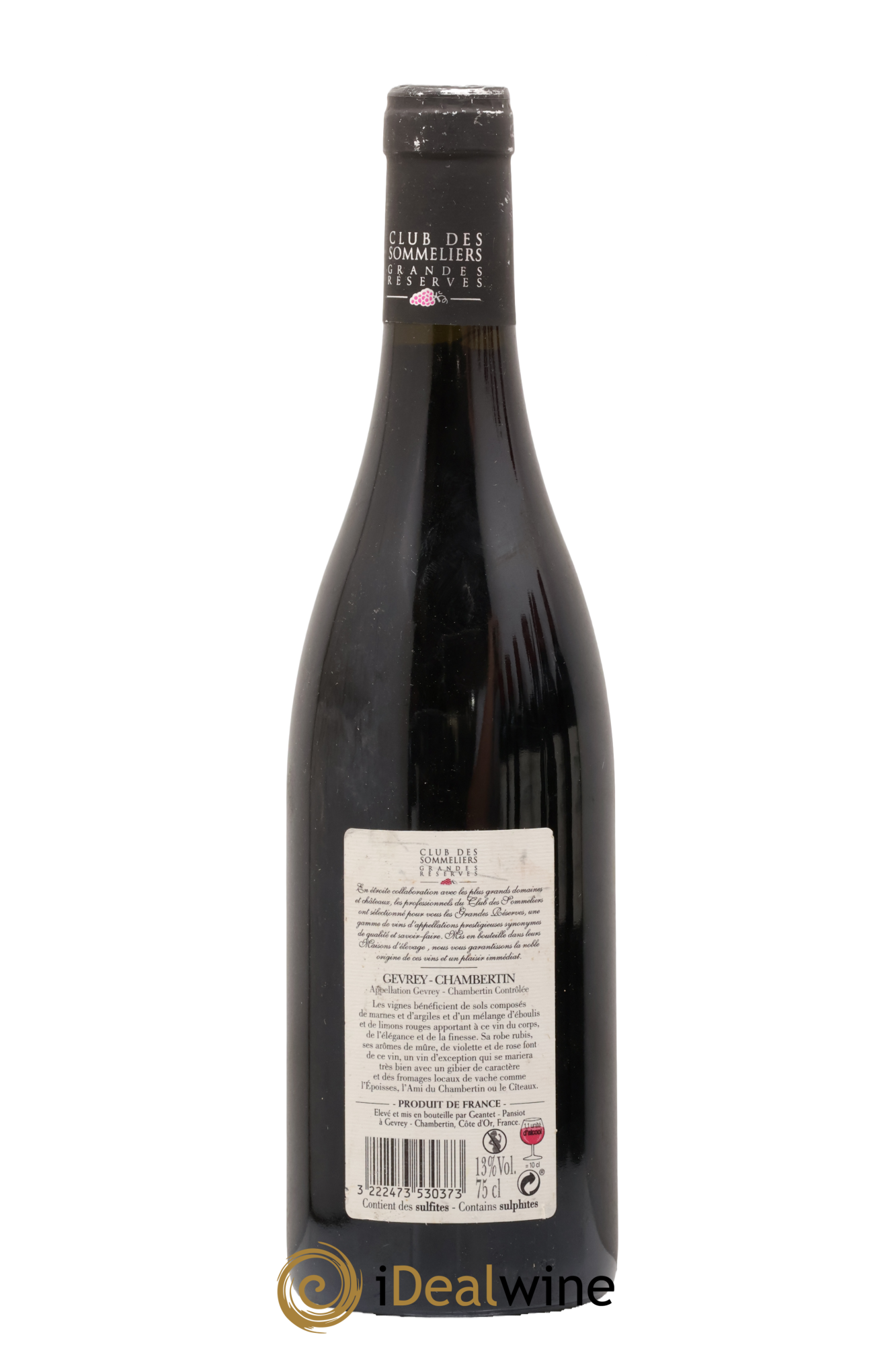 Gevrey-Chambertin Club des Sommeliers Domaine Geantet-Pansiot 2016 - Posten von 1 Flasche - 1