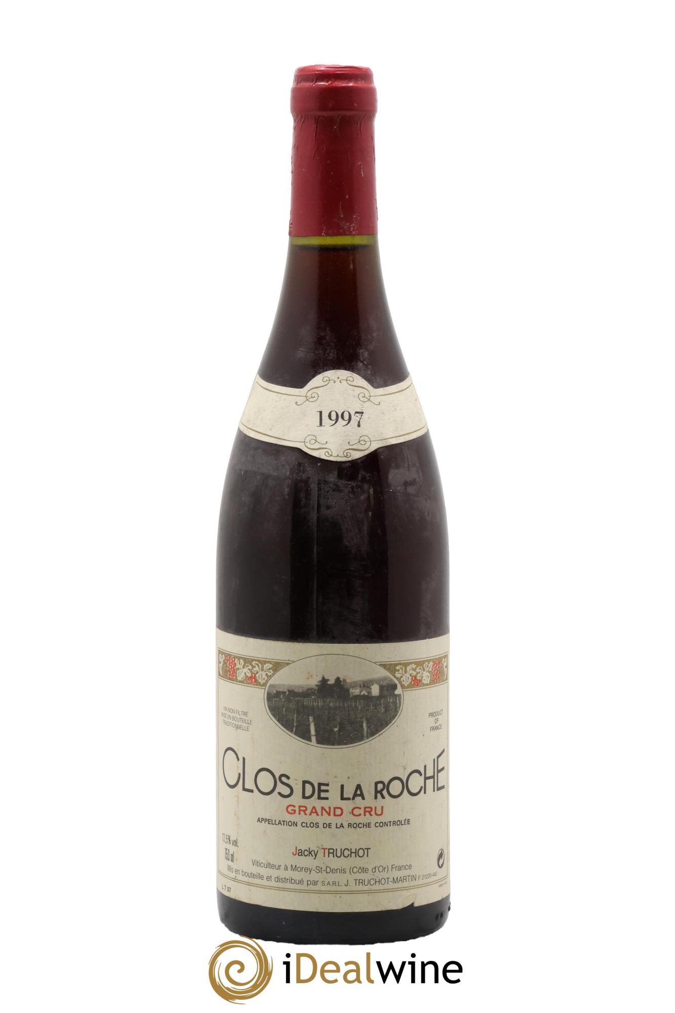 Clos de la Roche Grand Cru Jacky Truchot 1997 - Posten von 1 Flasche - 0