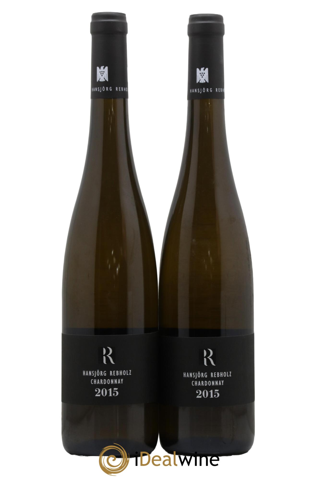 Allemagne Pfalz R Chardonnay Weingut Okonomierat Rebholz 2015 - Lot de 2 bouteilles - 0