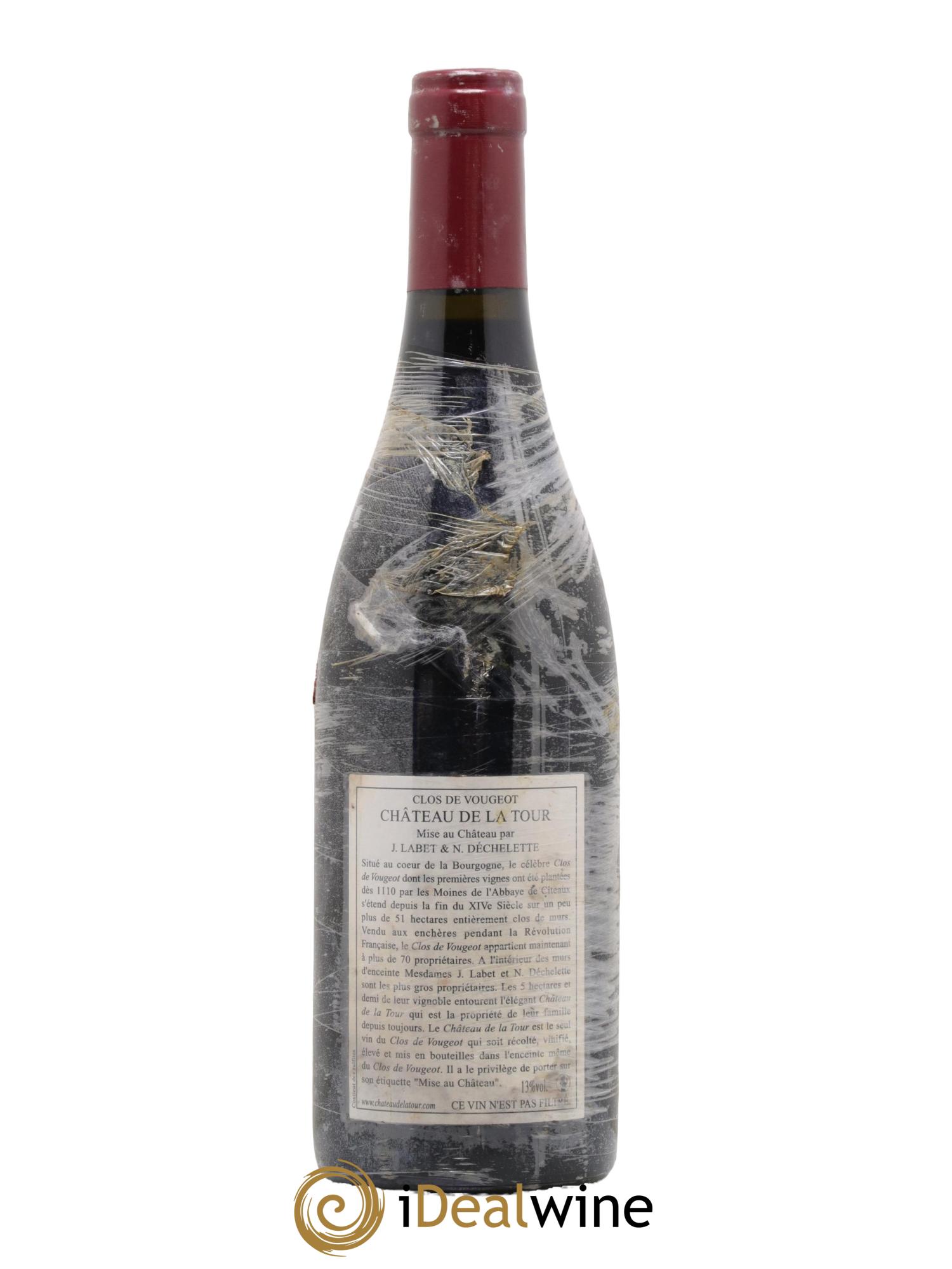 Clos de Vougeot Grand Cru Vieilles Vignes Château de La Tour 2009 - Lot of 1 bottle - 1