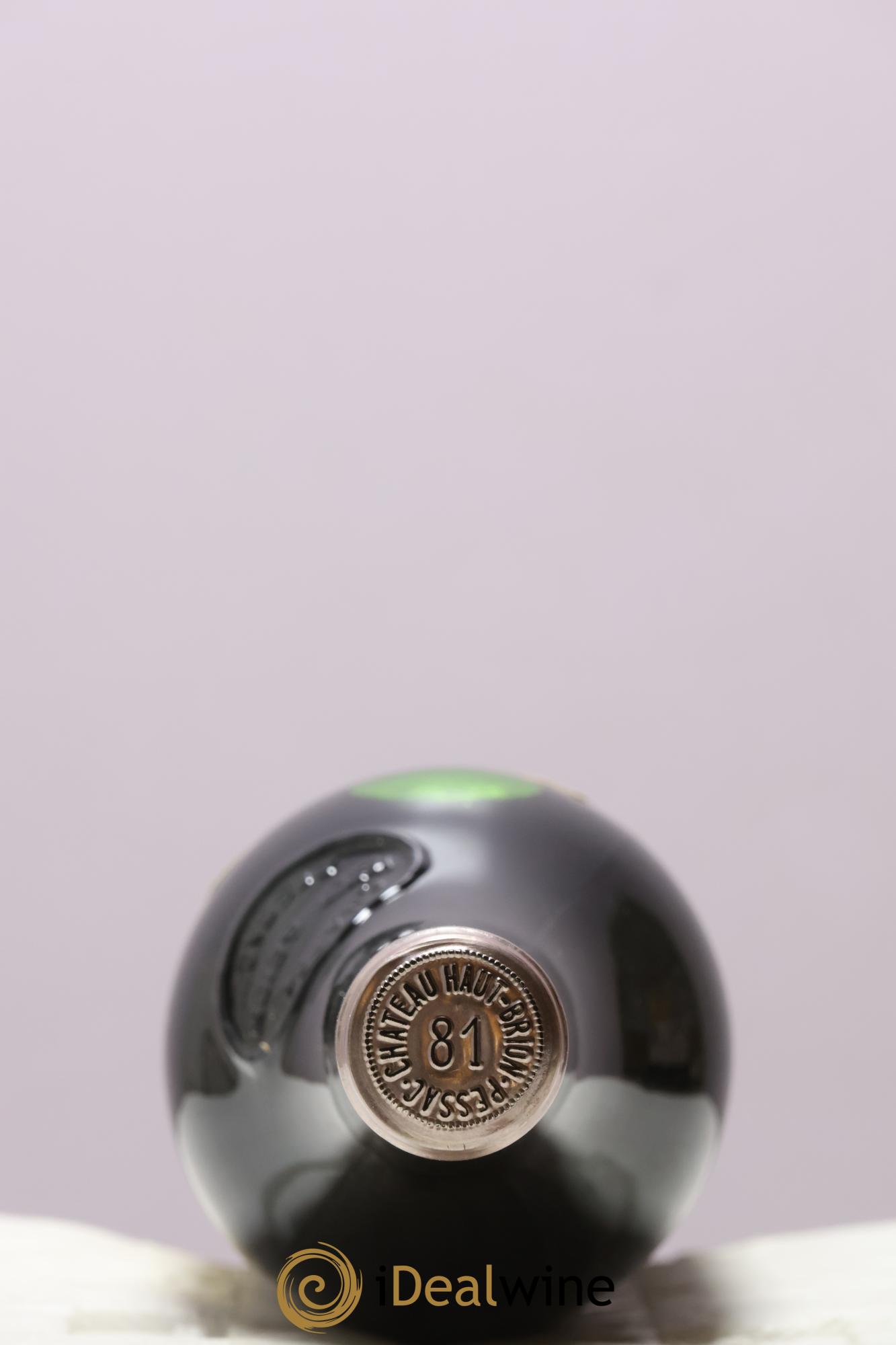 Château Haut Brion 1er Grand Cru Classé 1981 - Lot of 1 bottle - 1