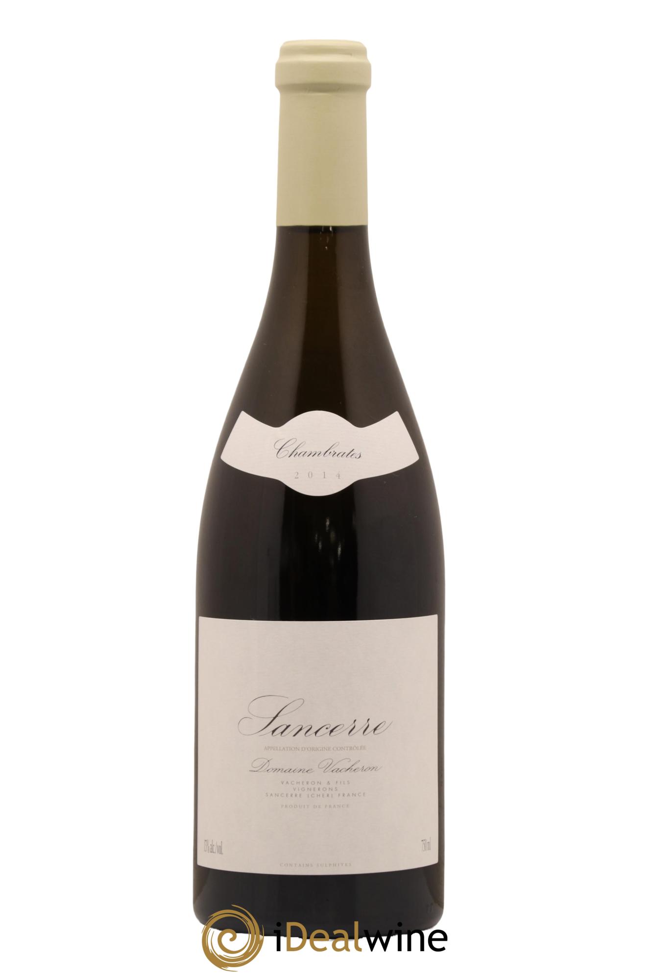 Sancerre Chambrates Domaine Vacheron et Fils 2014 - Lot de 1 bouteille - 0