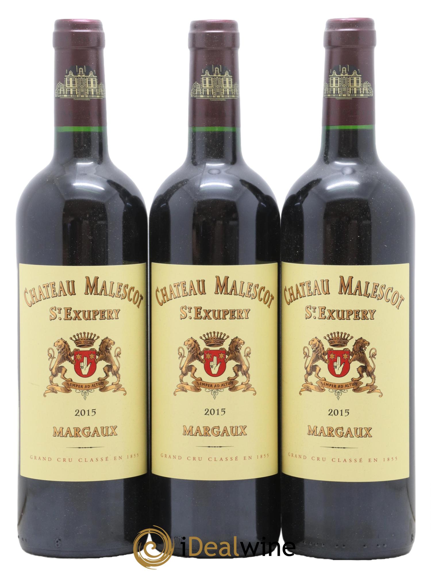 Château Malescot Saint-Exupéry 3ème Grand Cru Classé 2015 - Lot de 6 bouteilles - 2