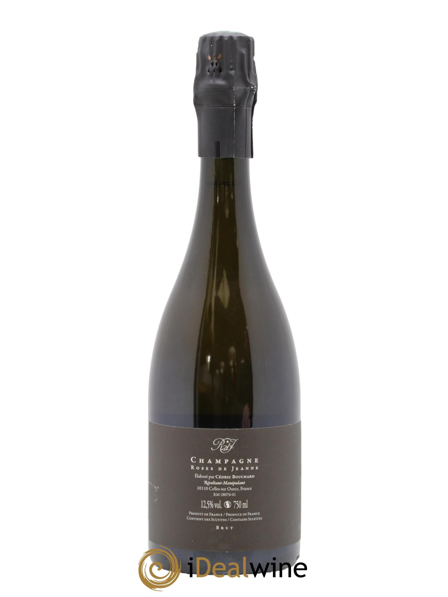Roses de Jeanne Cuvée Inédite RDJ numéro 2 Cédric Bouchard - Lot de 1 bouteille - 1