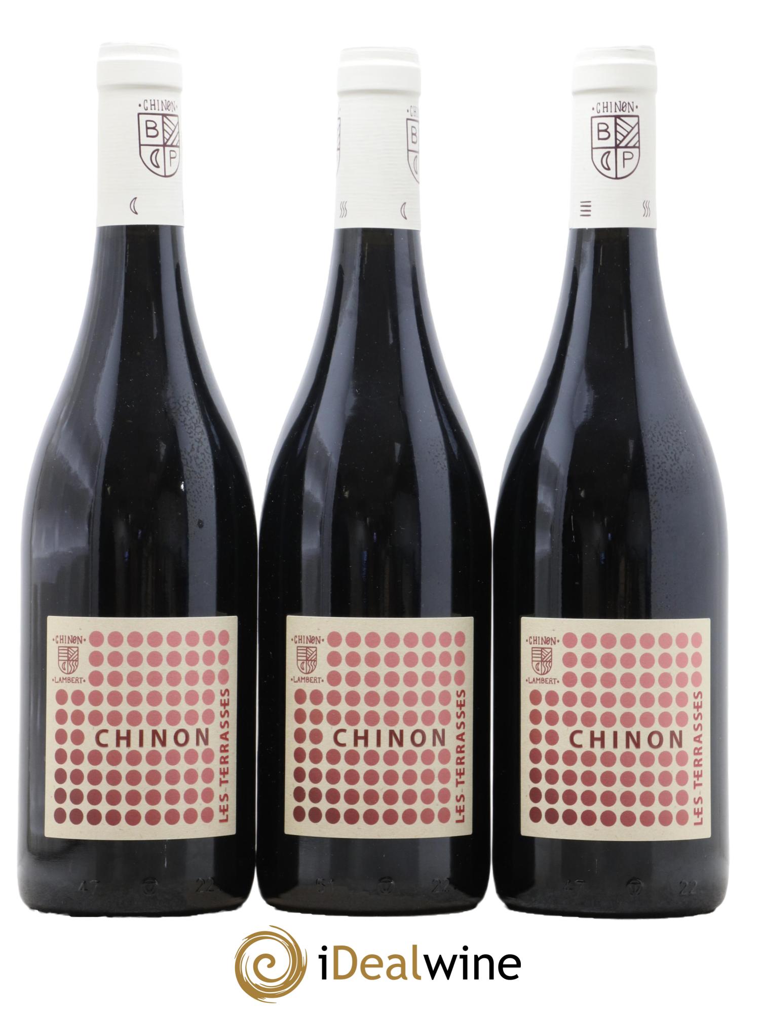 Chinon Les Terrasses Lambert (Domaine) 2022 - Lot de 3 bouteilles - 0