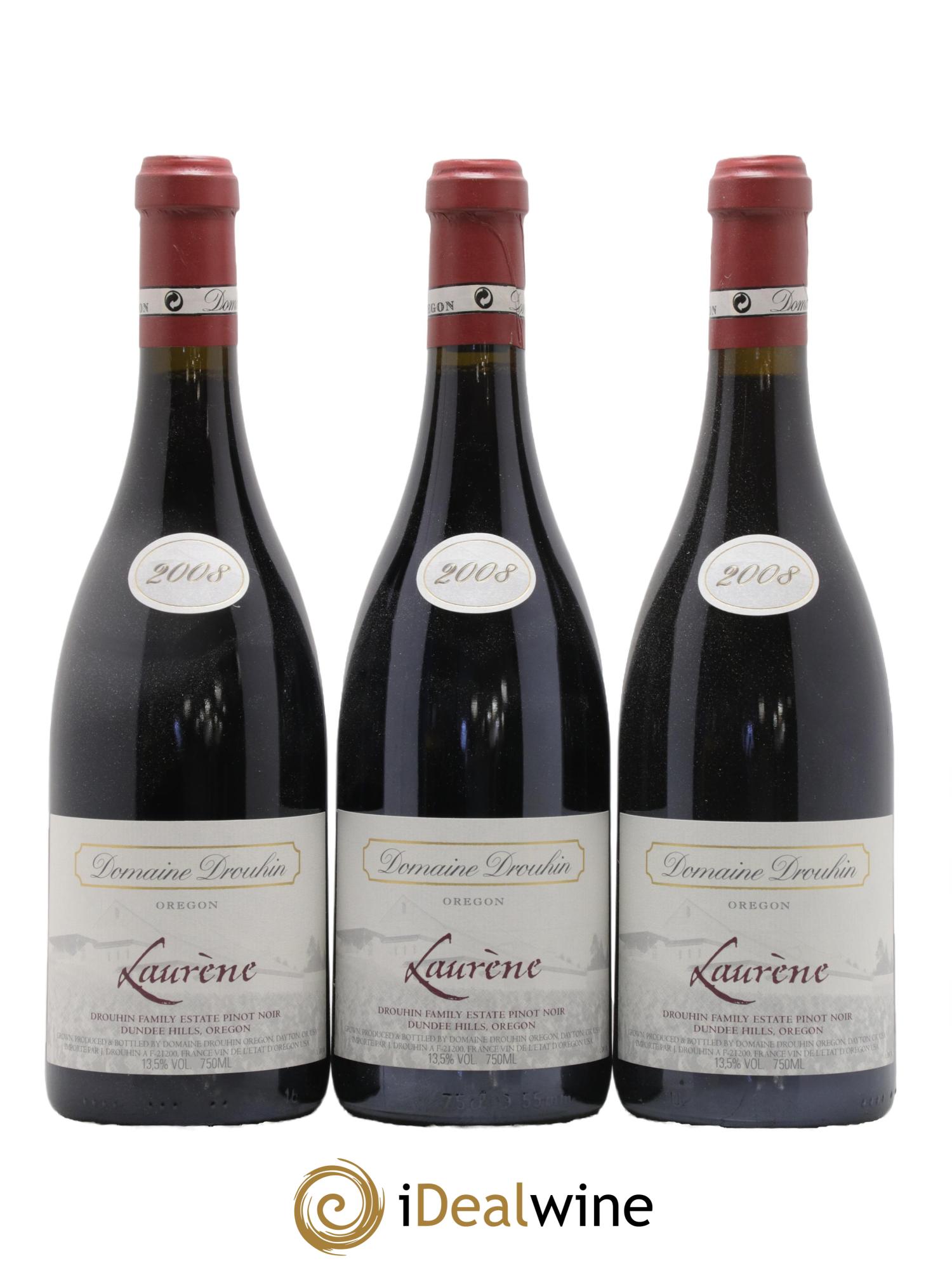 Dundee Hills Laurène Joseph Drouhin 2008 - Lot of 6 bottles - 2