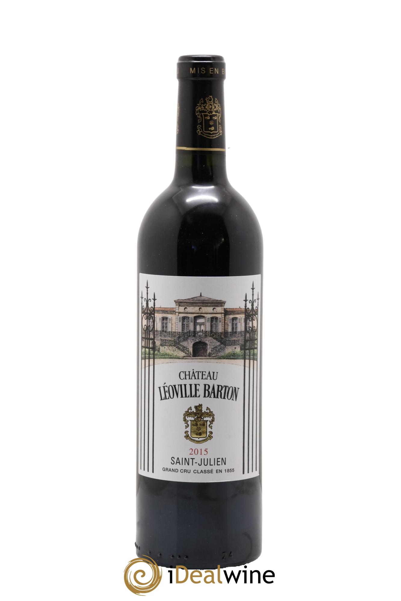 Château Léoville Barton 2ème Grand Cru Classé 2015 - Lot de 1 bouteille - 0