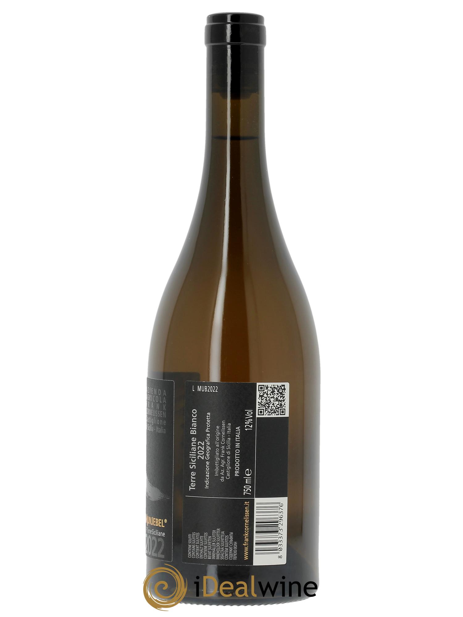 Terre Siciliane IGT Munjebel Bianco Frank Cornelissen 2022 - Lotto di 1 bottiglia - 1