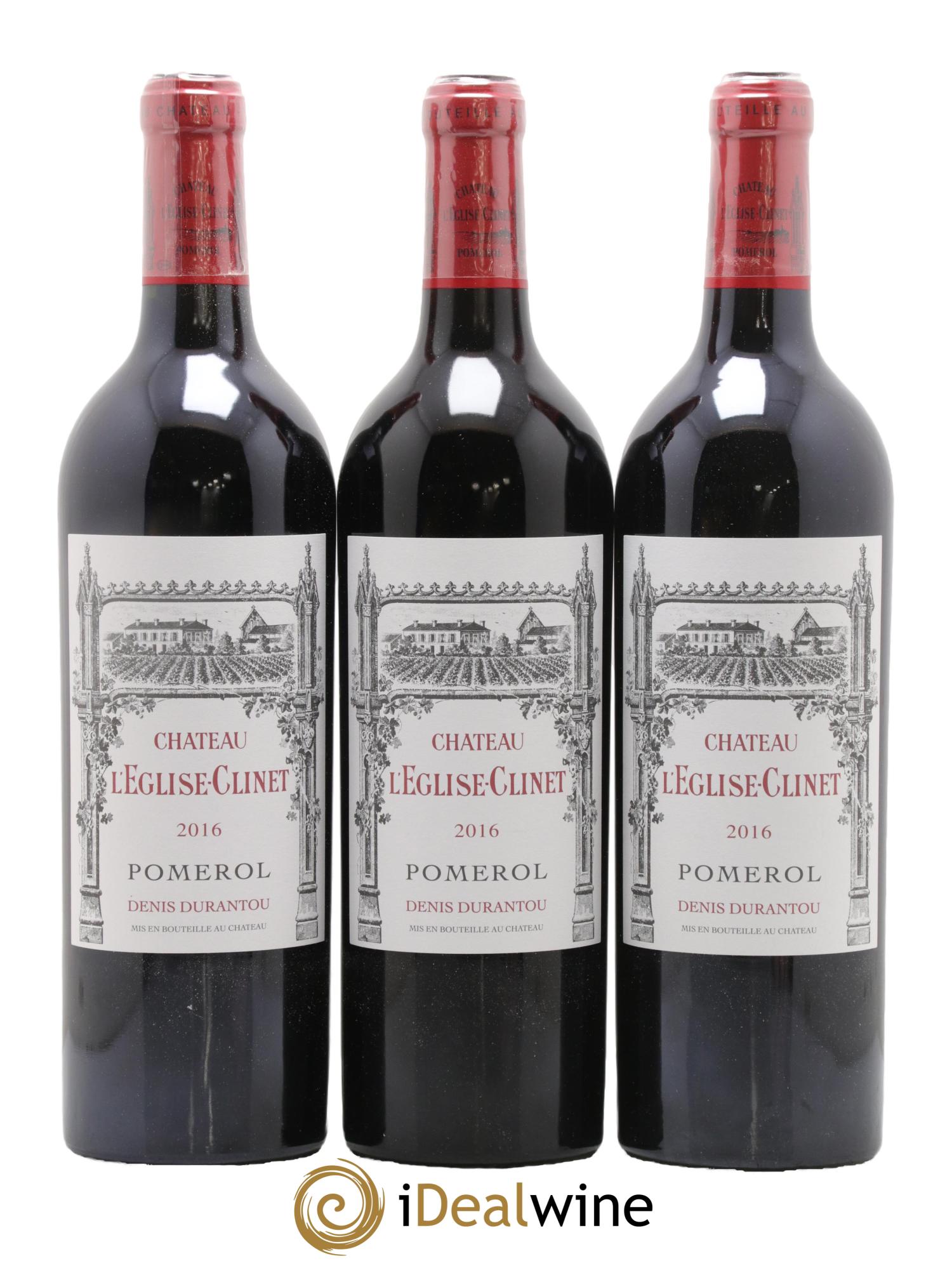 Château l' Église Clinet 2016 - Lot de 6 bouteilles - 3