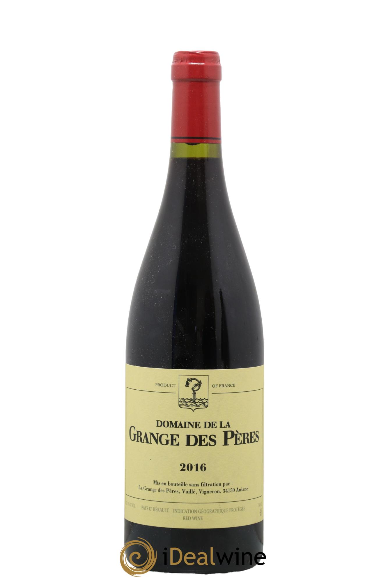 Pays d'Hérault Grange des Pères Laurent Vaillé 2016 - Lot de 1 bouteille - 0