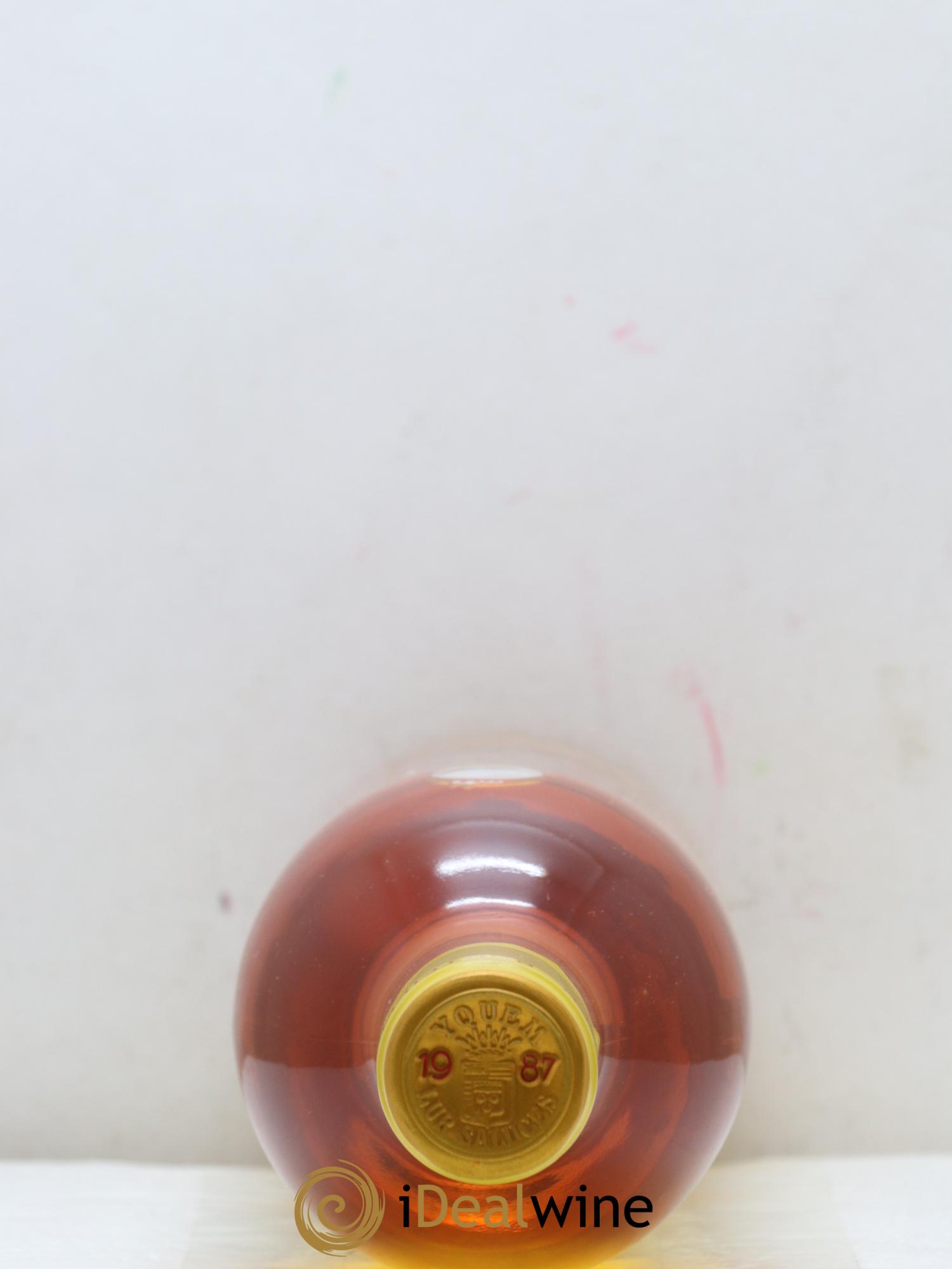 Château d' Yquem 1er Cru Classé Supérieur 1987 - Lotto di 3 bottiglie - 1