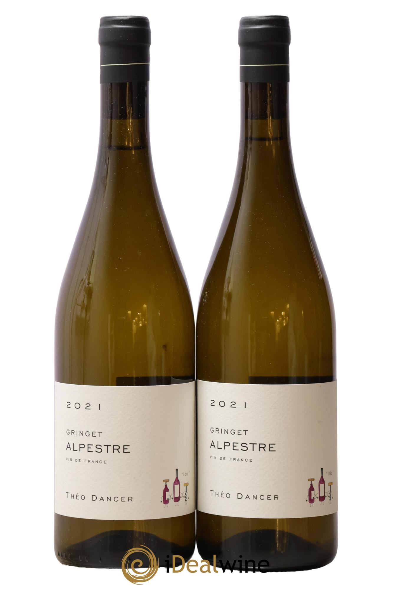 Vin de France Alpestre Théo Dancer 2021 - Lot de 2 bouteilles - 0