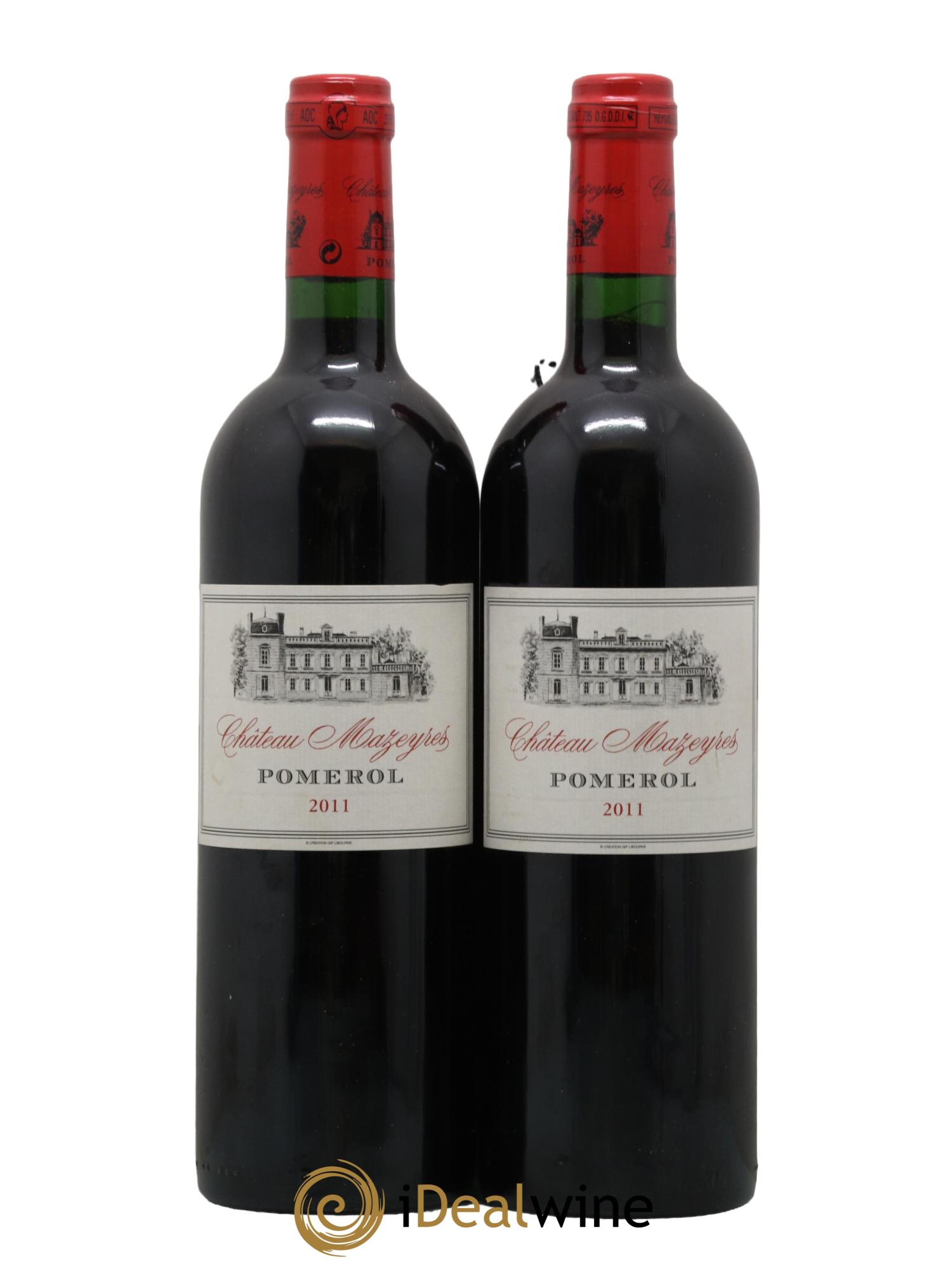 Château Mazeyres 2011 - Lot de 2 bouteilles - 0