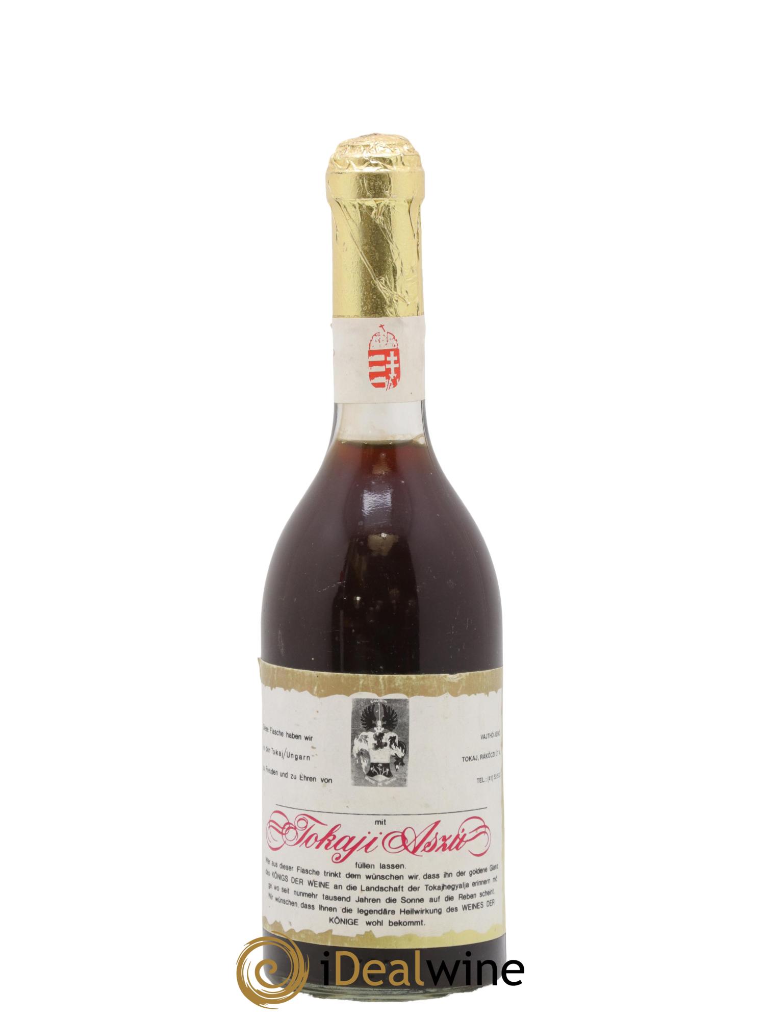 Tokaji Aszu 6 Puttonyos Vajtho Jeno 1978 - Lot of 1 500ml format - 0