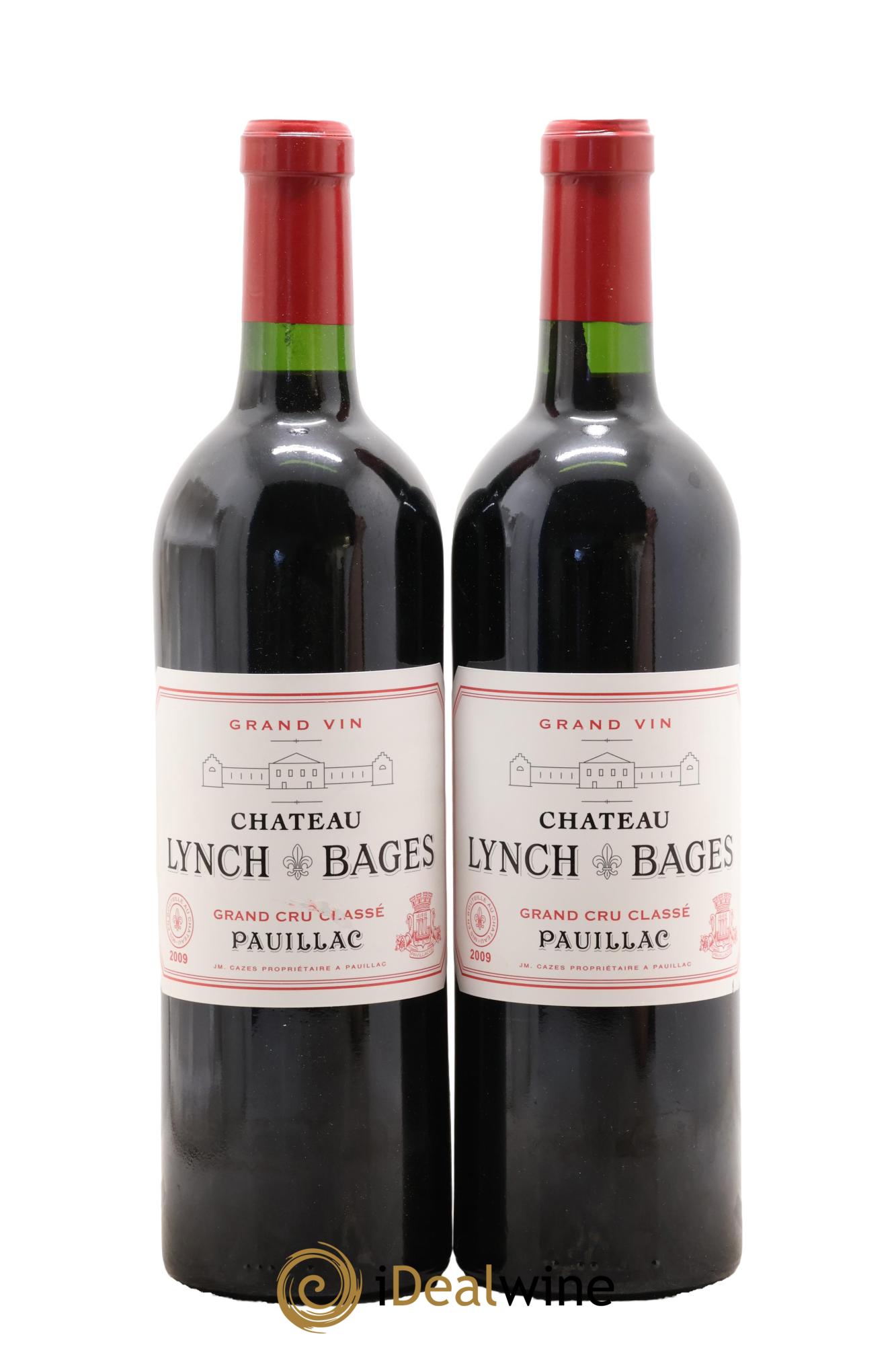 Château Lynch Bages 5ème Grand Cru Classé 2009 - Lot de 2 bouteilles - 0