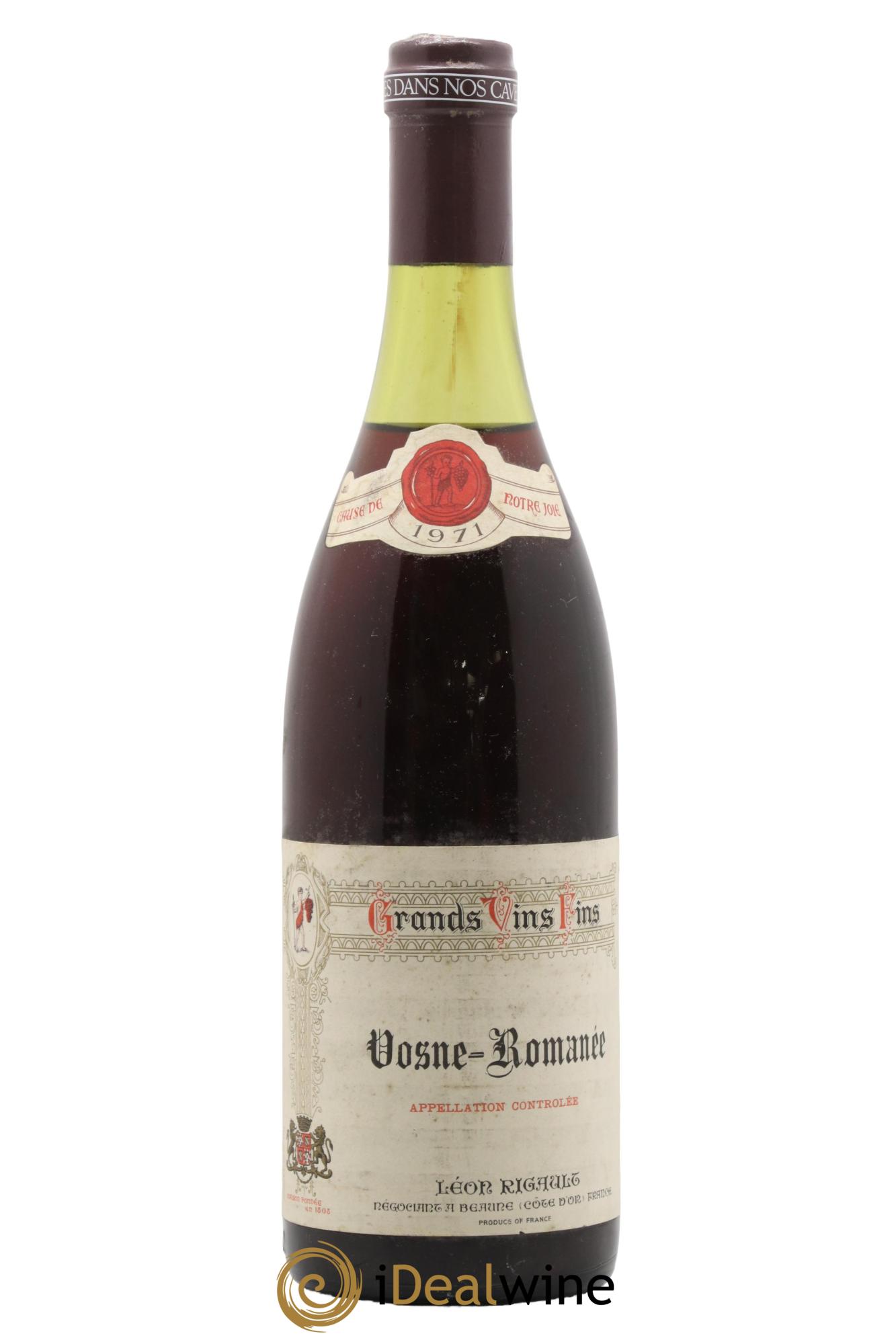 Vosne-Romanée Léon Rigault 1971 - Posten von 1 Flasche - 0