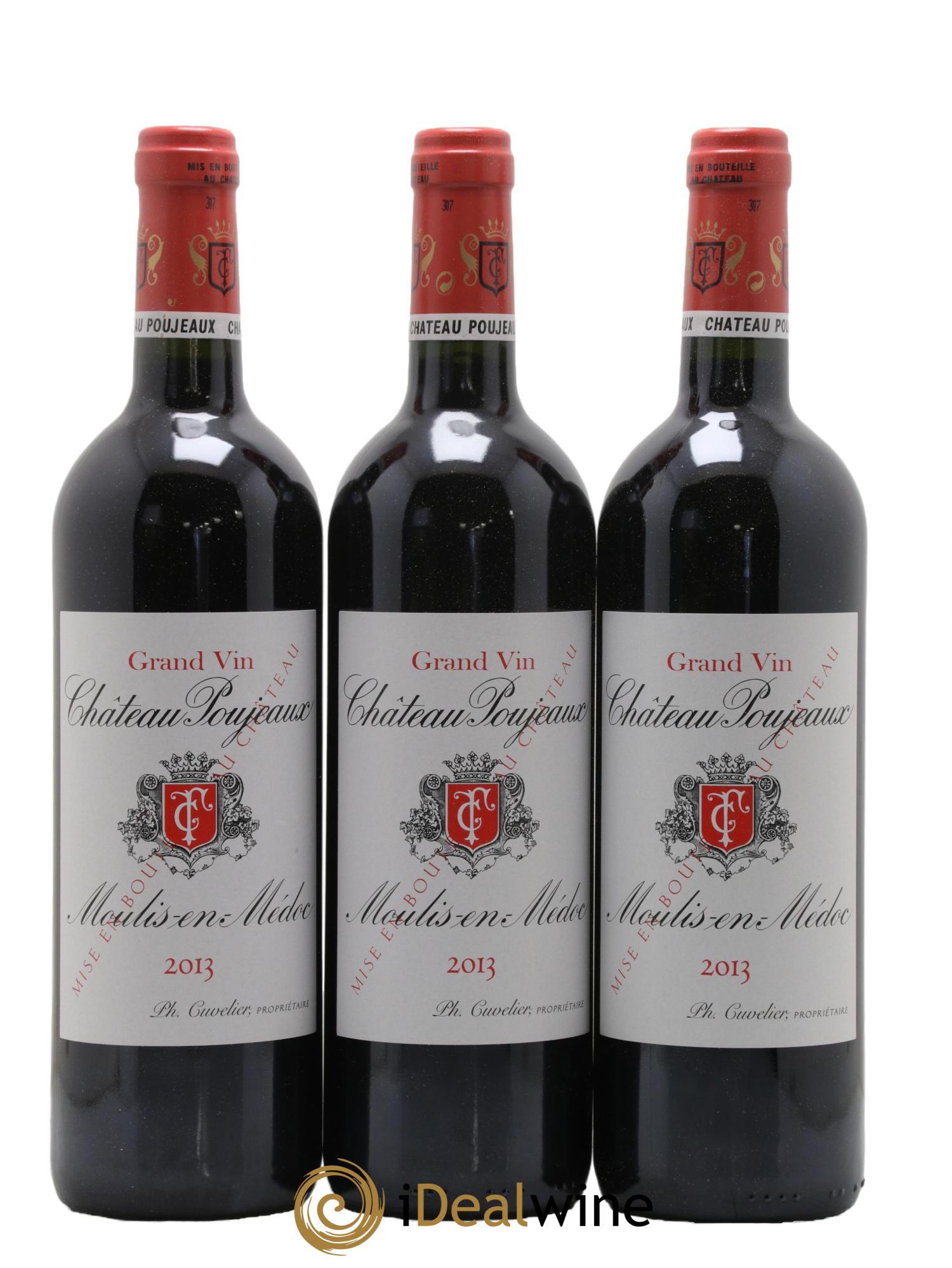 Château Poujeaux 2013 - Lot de 6 bouteilles - 1