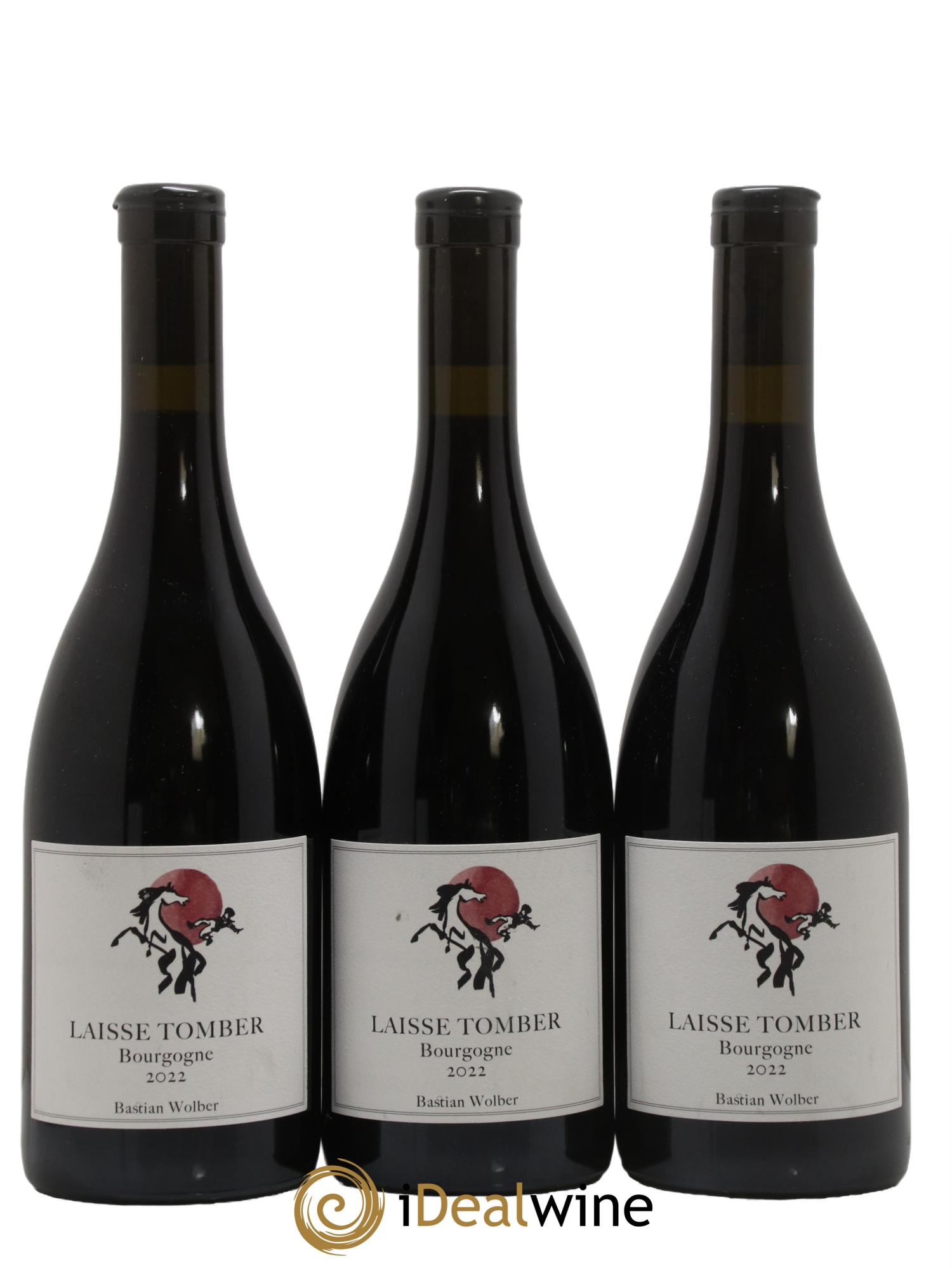 Bourgogne Laisse Tomber Bastian Wolber 2022 - Lot de 3 bouteilles - 0