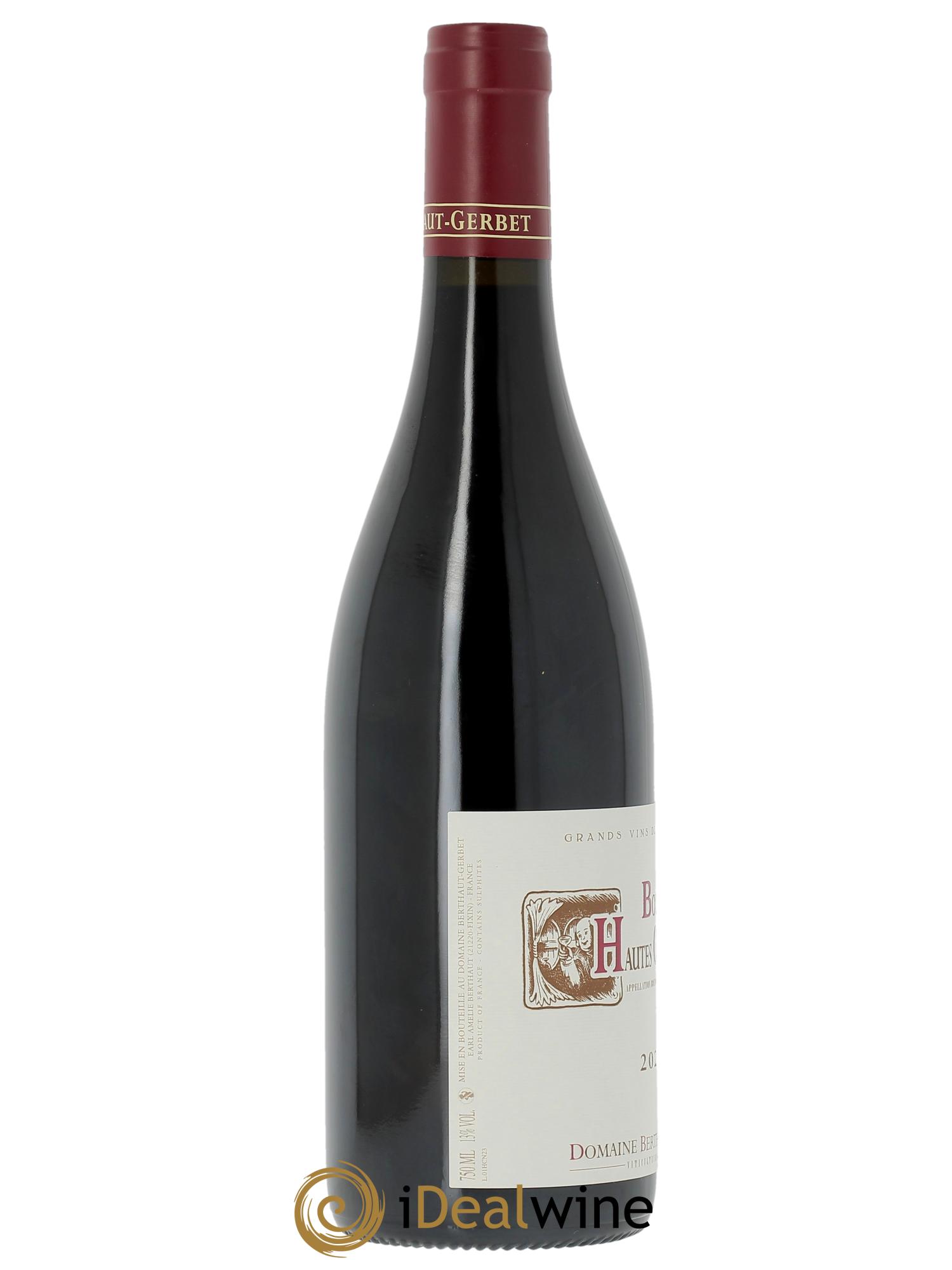 Hautes-Côtes de Nuits Berthaut Gerbet (Domaine)  2023 - Posten von 1 Flasche - 1