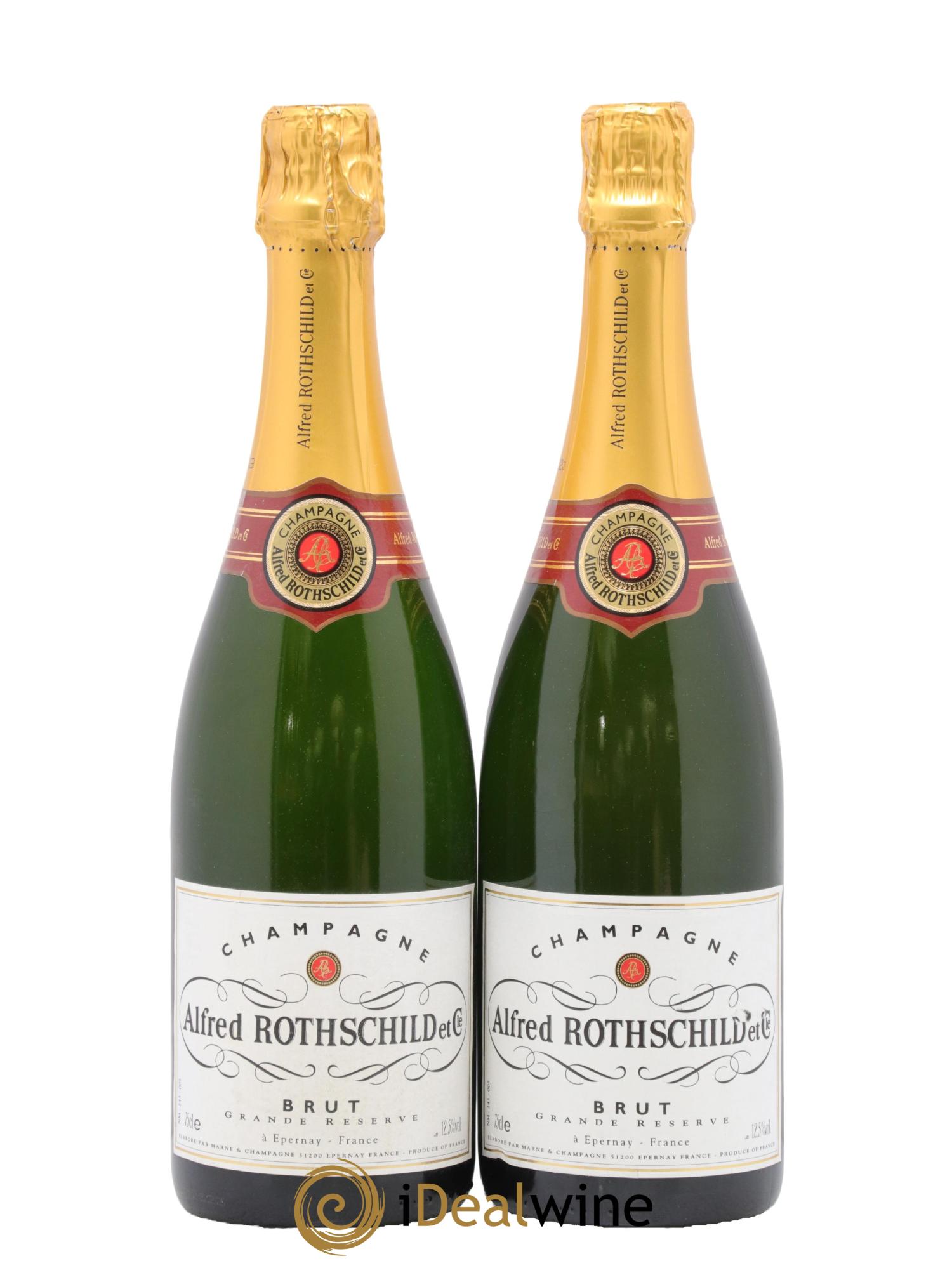 Réserve Brut Alfred Rothschild - Lotto di 2 bottiglie - 0