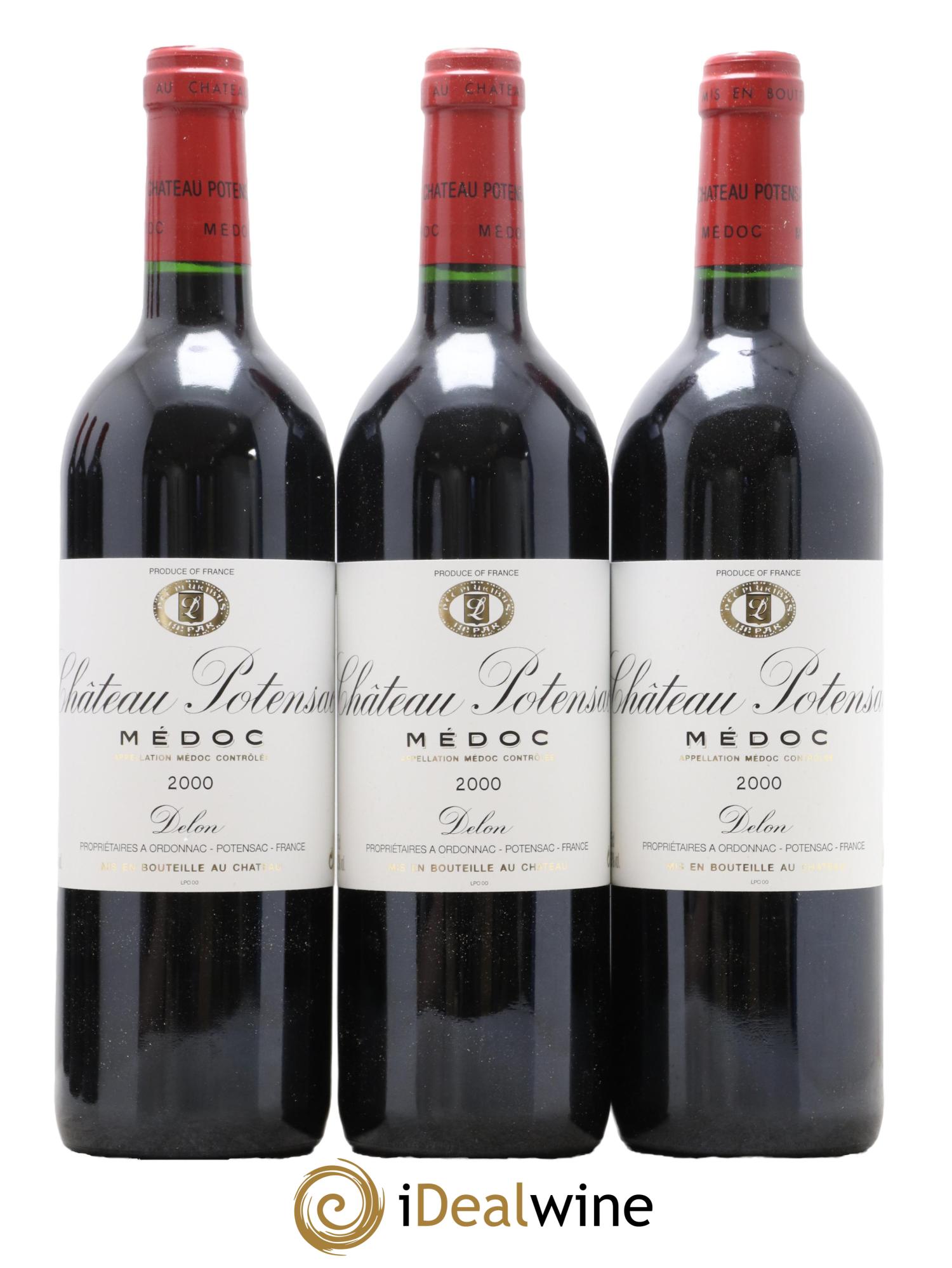 Château Potensac 2000 - Lot de 12 bouteilles - 3