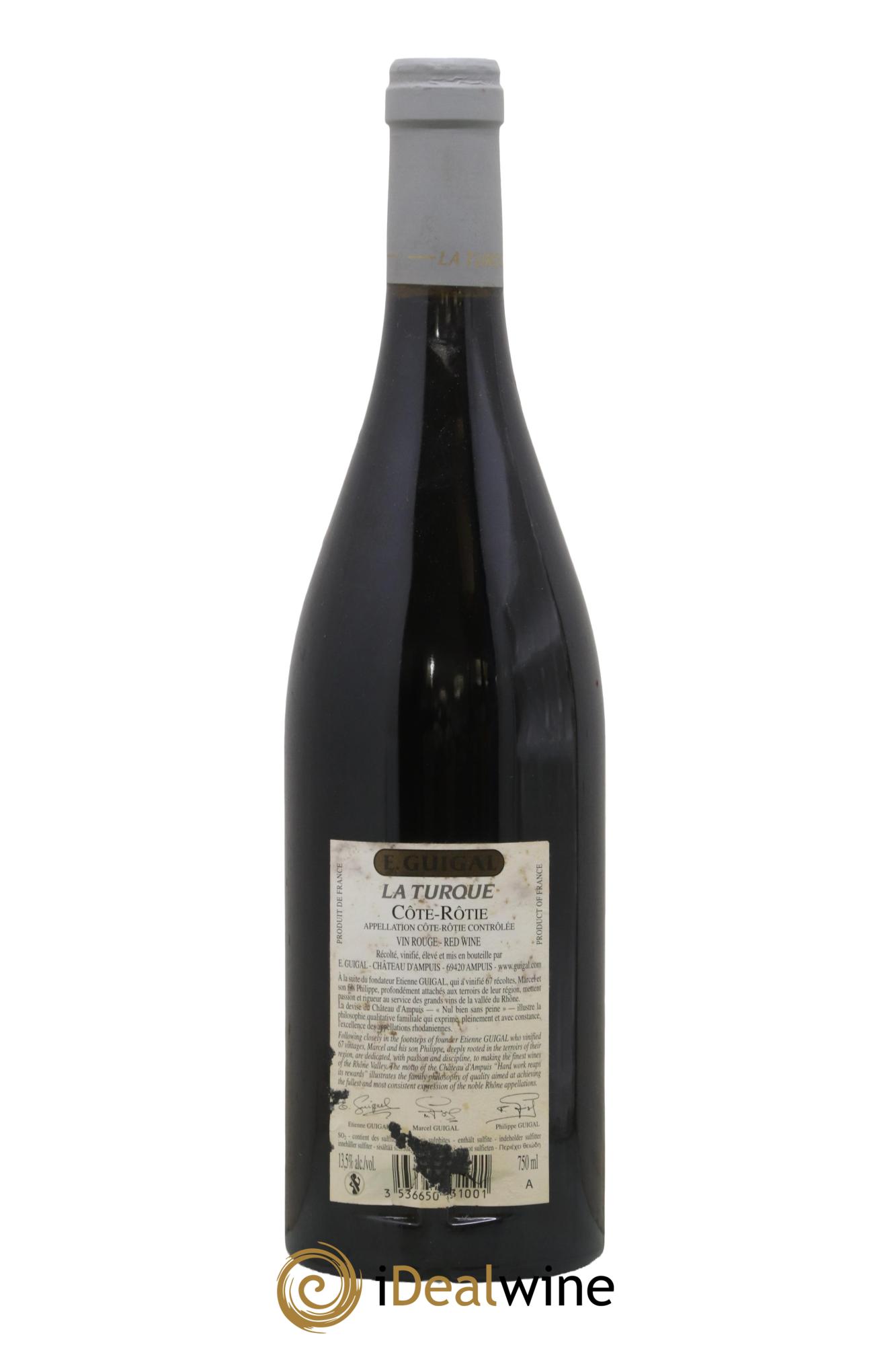 Côte-Rôtie La Turque Guigal 2010 - Lot de 1 bouteille - 1