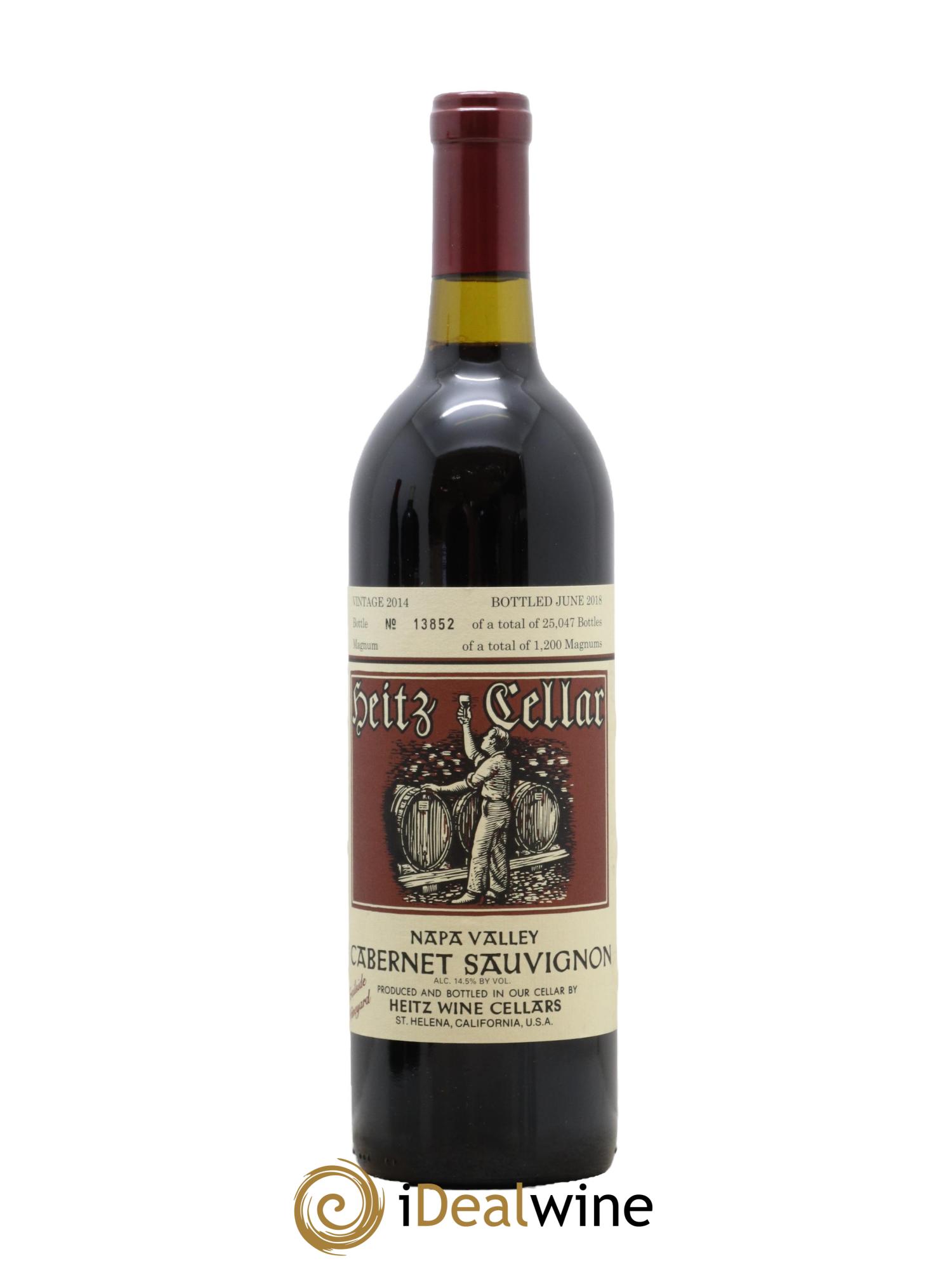 USA Cabernet Sauvignon Napa Valley Heitz Cellars 2014 - Lot de 1 bouteille - 0