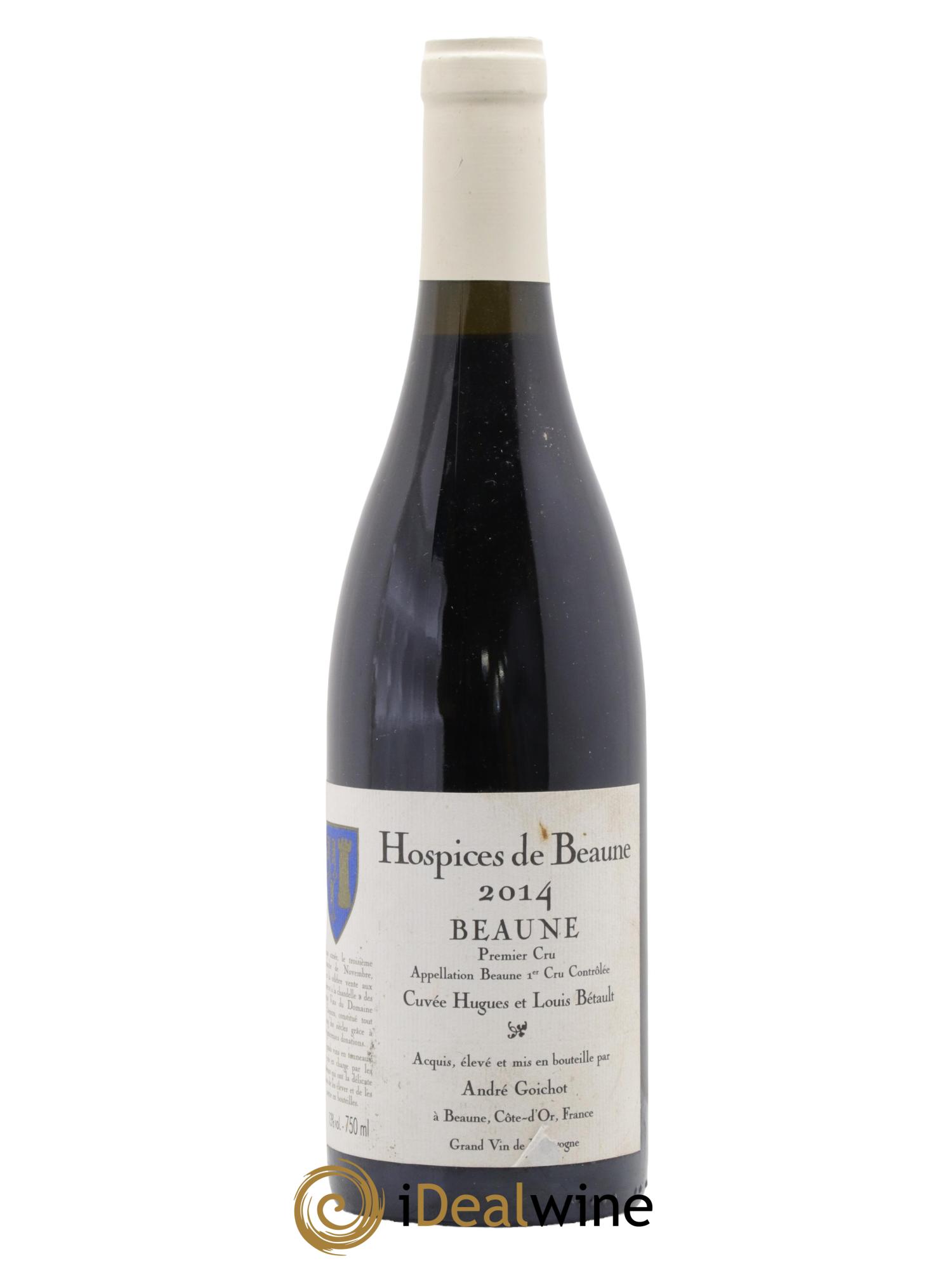 Beaune 1er Cru Cuvée Hugues Et Louis Betault Hospices de Beaune 2014 - Lot de 1 bouteille - 0