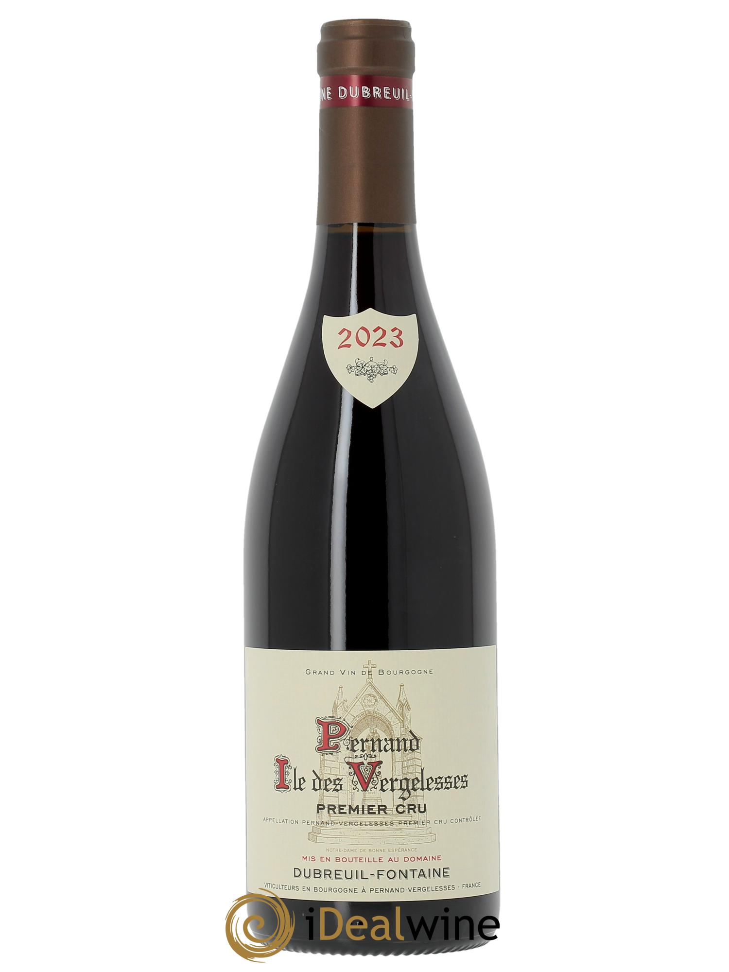 Pernand-Vergelesses 1er Cru Ile des Vergelesses Domaine Dubreuil Fontaine  2023 - Lot de 1 bouteille - 0