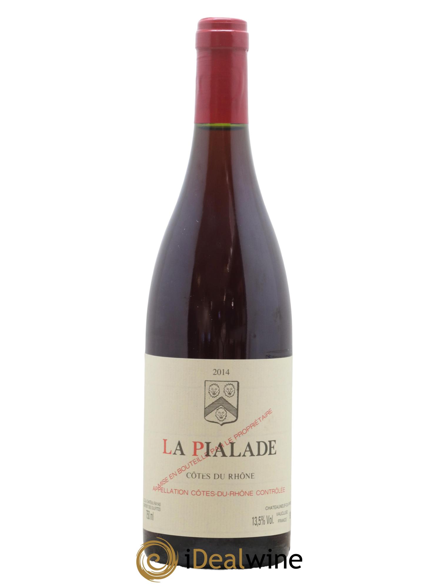 Côtes-du-Rhône La Pialade Emmanuel Reynaud 2014 - Lot de 1 bouteille - 0