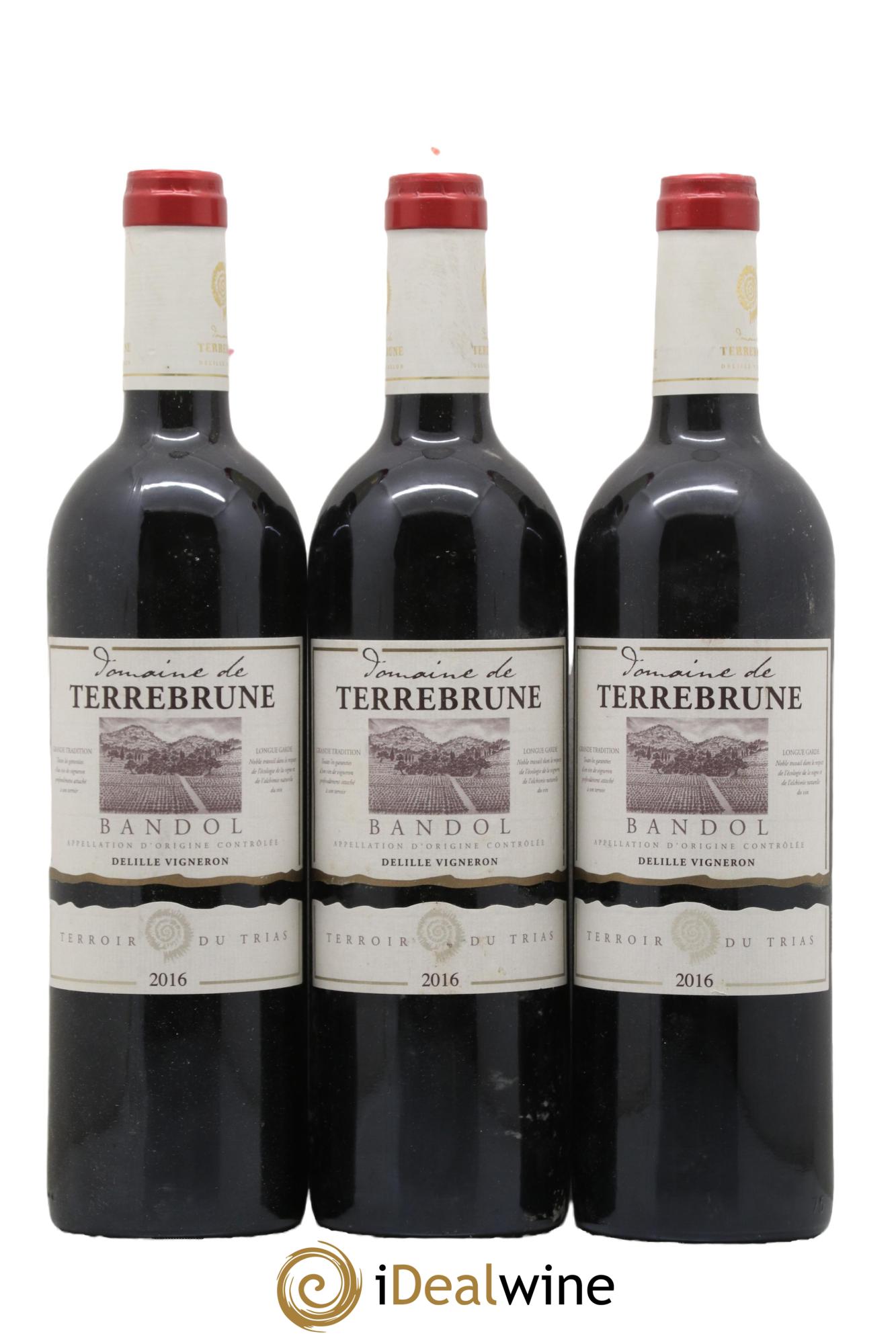 Bandol Terrebrune (Domaine de) 2016 - Lot of 3 bottles - 0