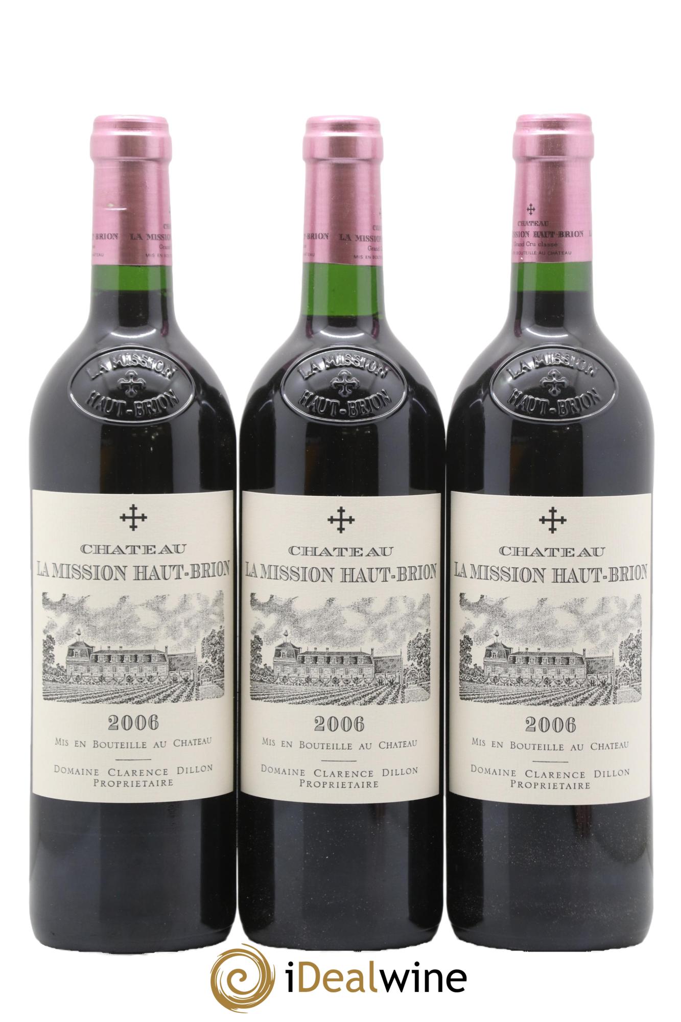 Château la Mission Haut-Brion Cru Classé de Graves 2006 - Posten von 6 Flaschen - 3
