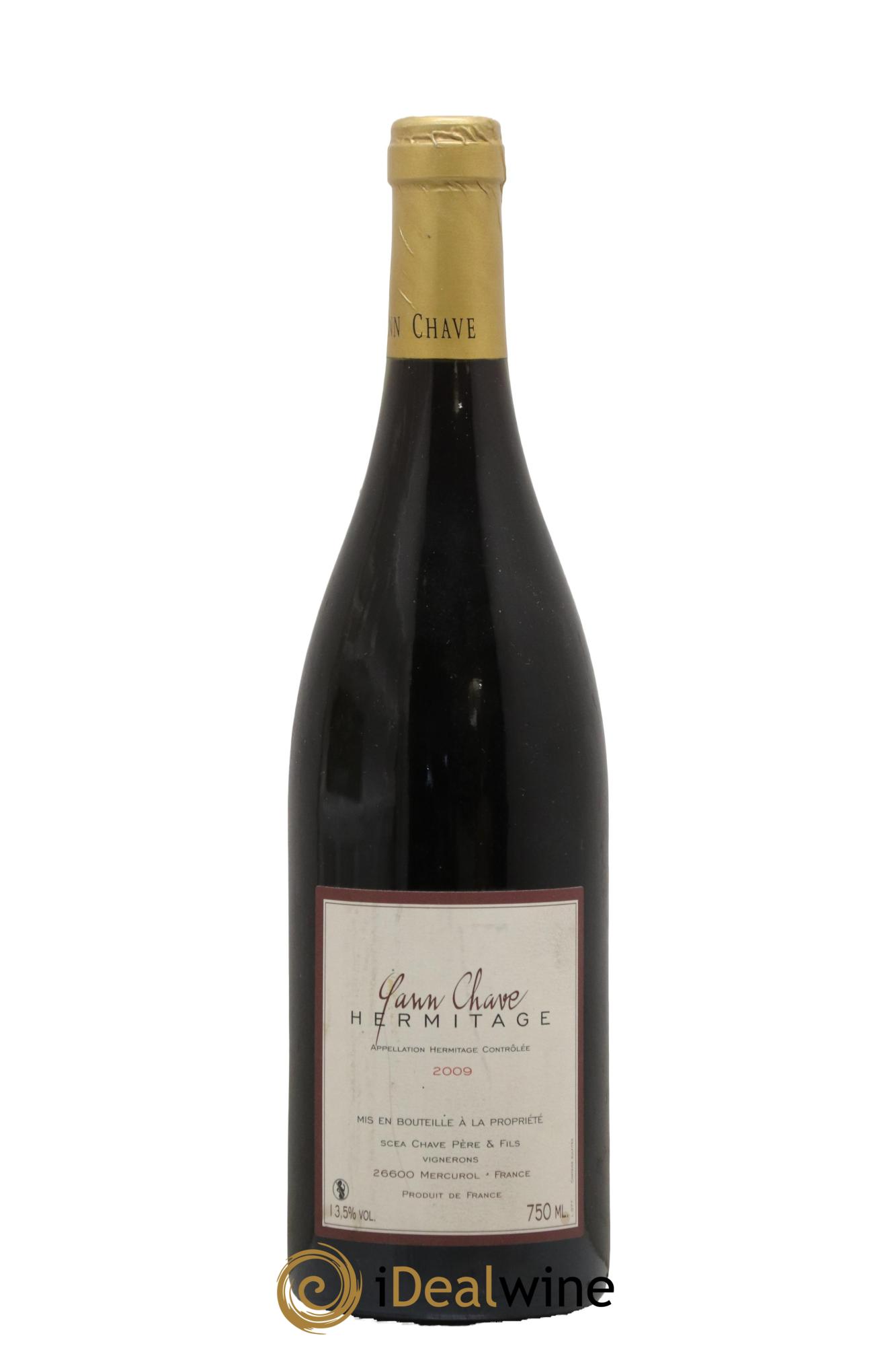 Hermitage Yann Chave 2009 - Lot of 1 bottle - 0