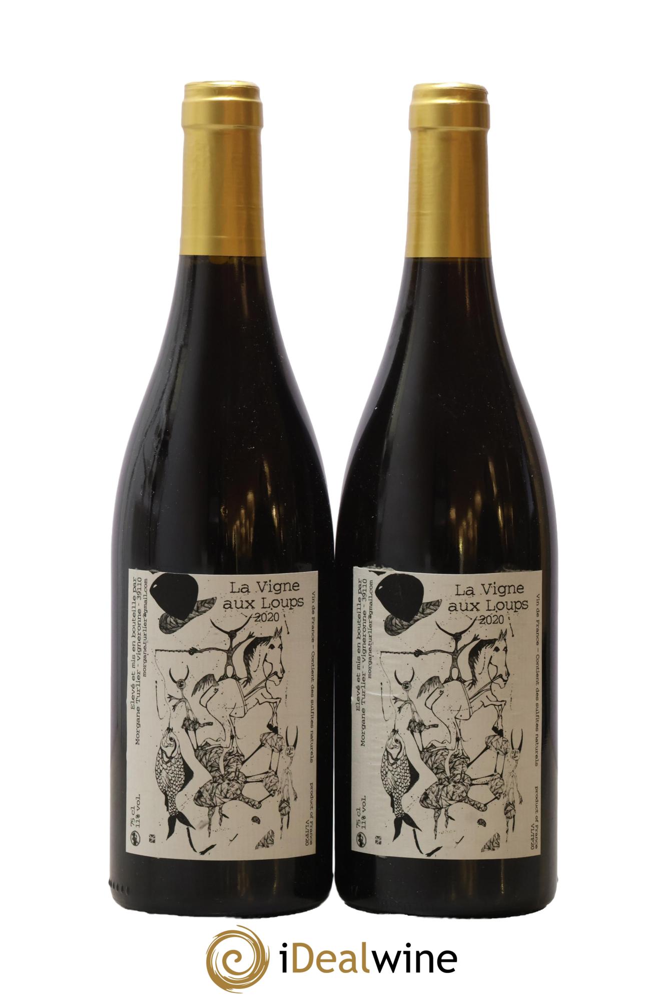 Vin de France La Vigne aux Loups Morgane Turlier 2020 - Posten von 2 Flaschen - 0