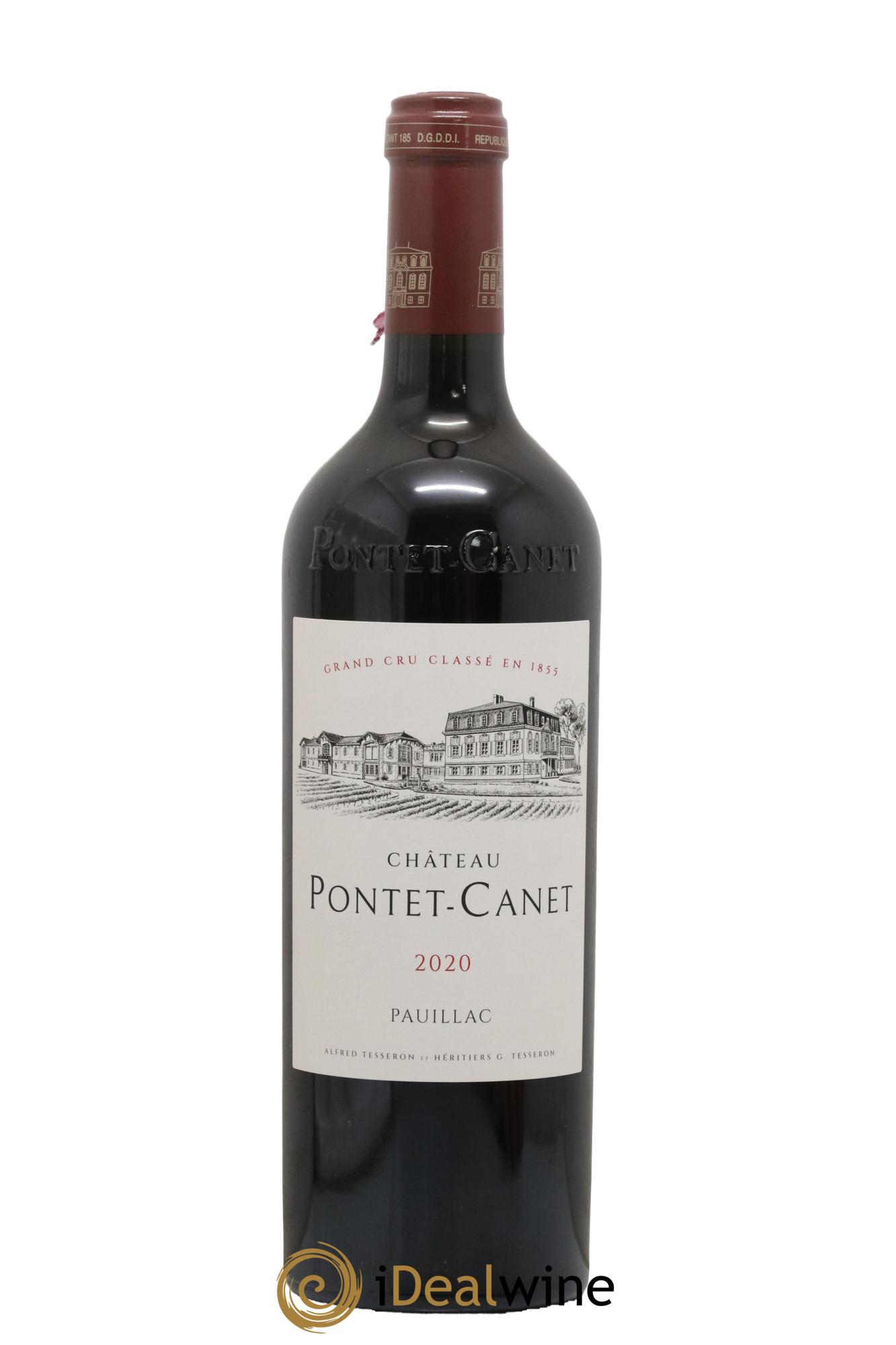 Château Pontet Canet 5ème Grand Cru Classé 2020 - Lot de 1 bouteille - 0
