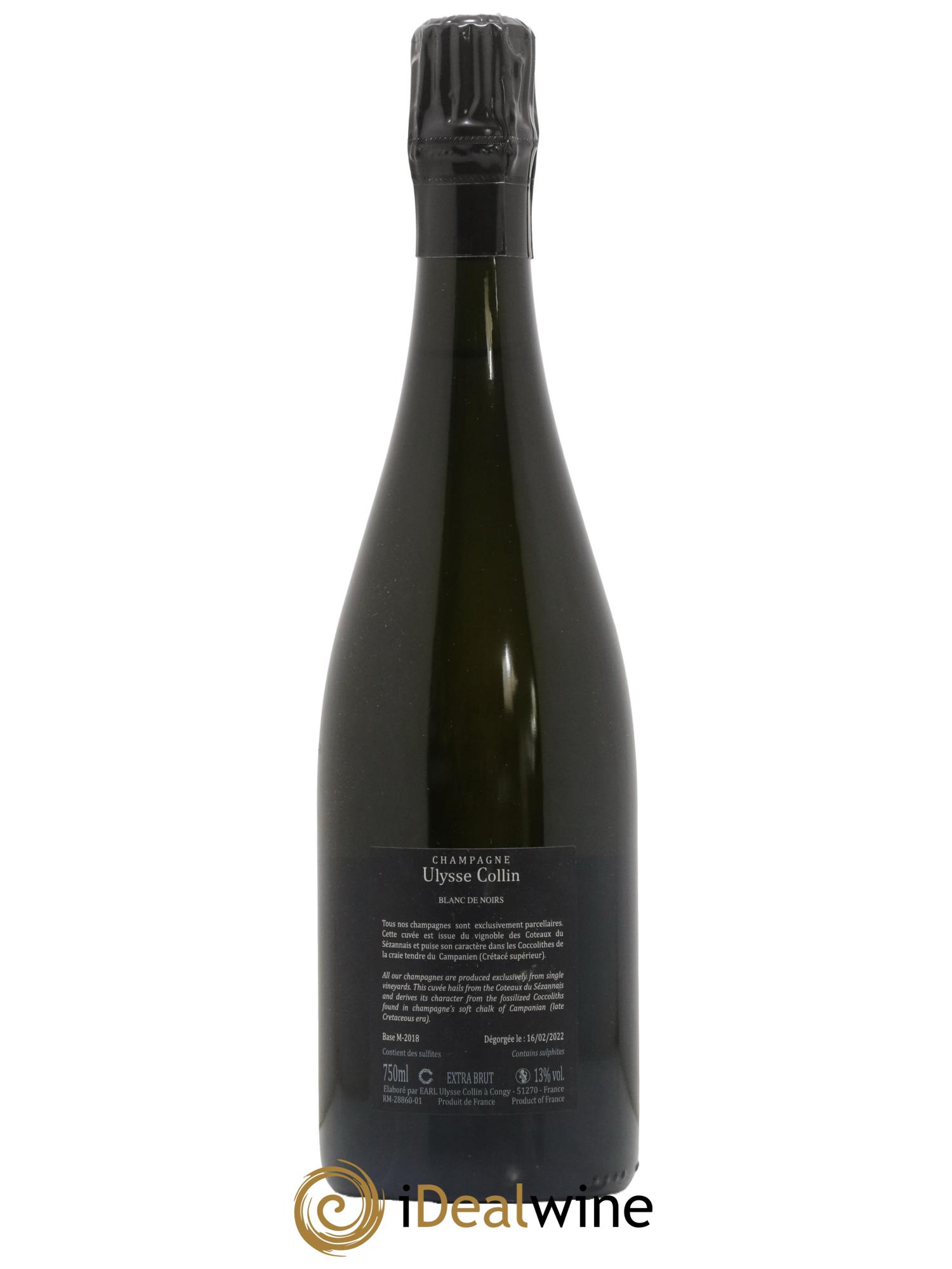 Les Maillons Blanc de Noirs Extra-Brut Ulysse Collin - Lot de 1 bouteille - 1