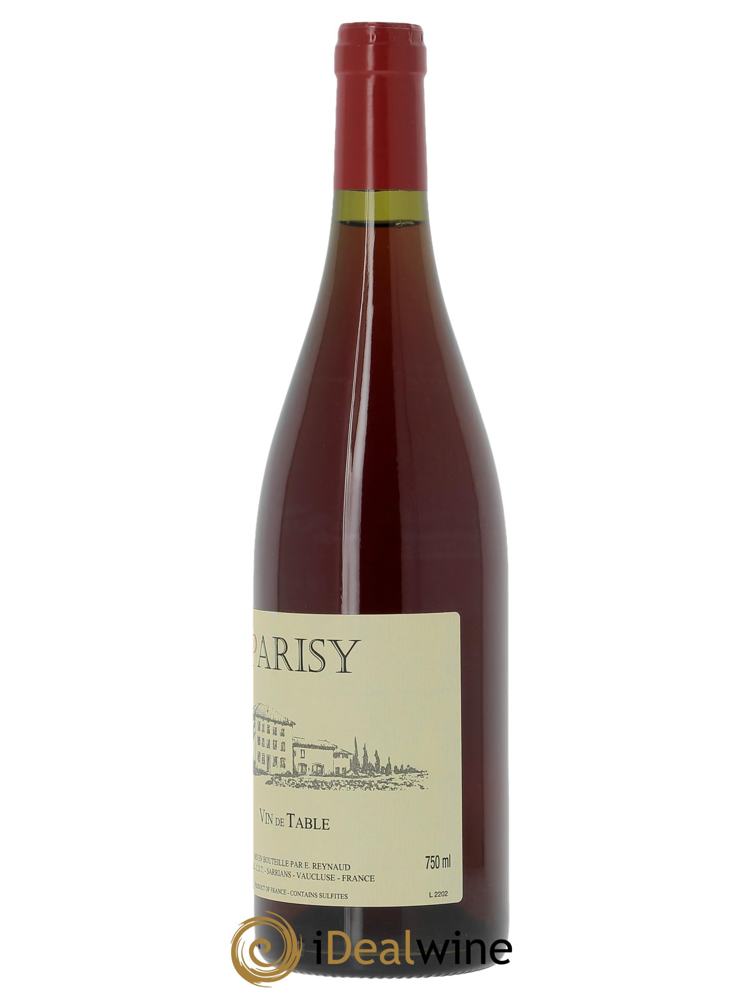 Vin de Table Parisy  Emmanuel Reynaud  2022 - Lotto di 1 bottiglia - 1