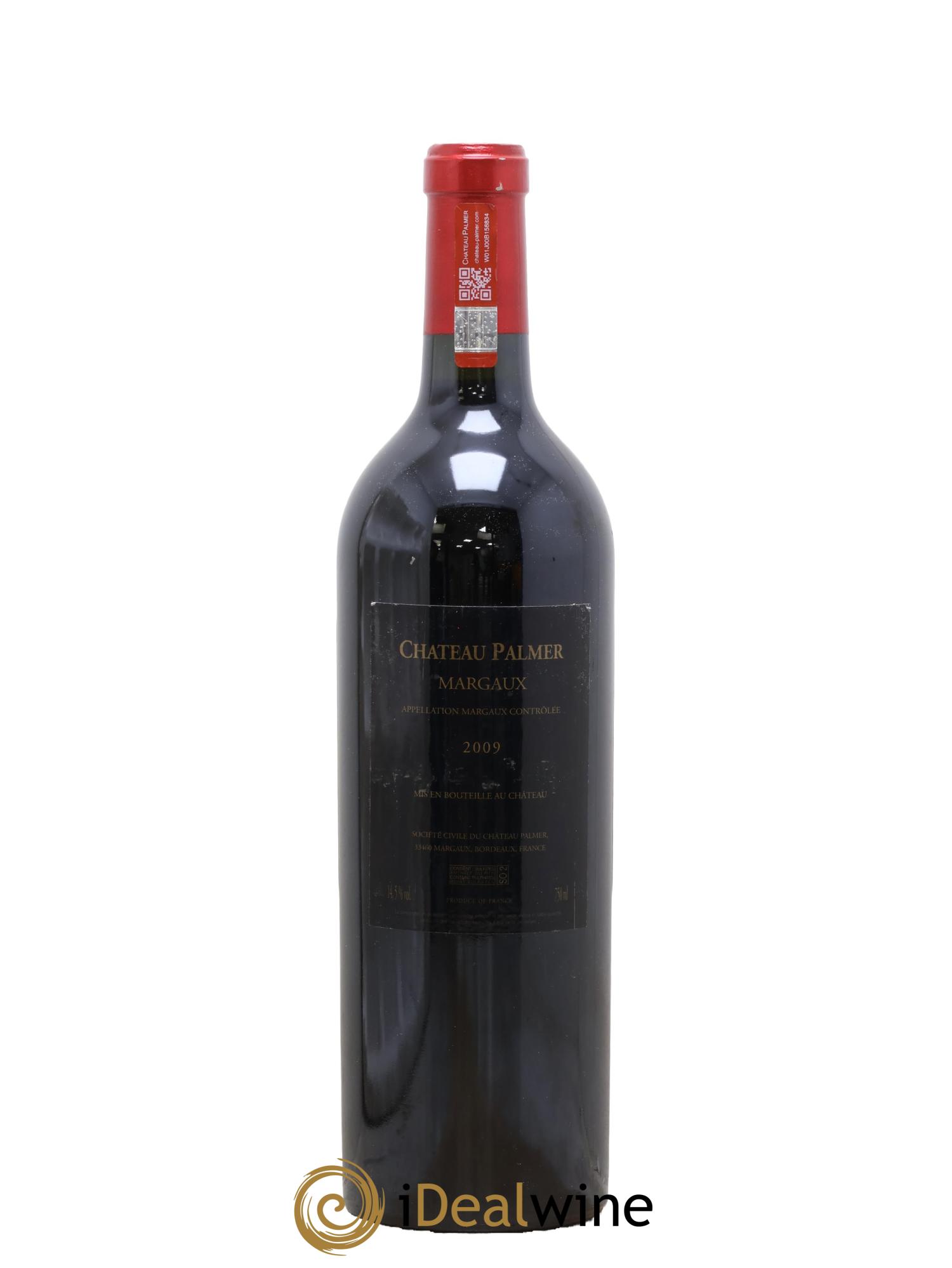 Château Palmer 3ème Grand Cru Classé 2009 - Lot de 1 bouteille - 1