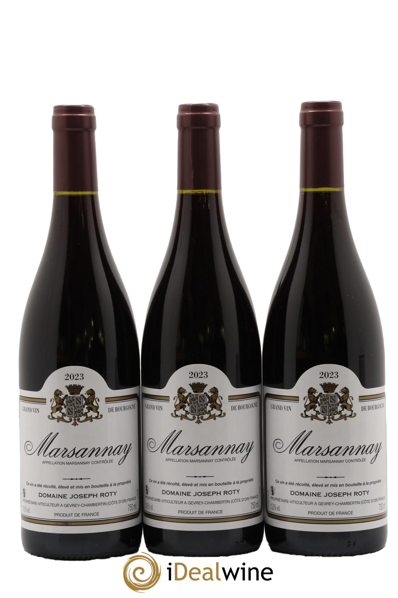 Marsannay Joseph Roty (Domaine) 2023 - Lot de 3 bouteilles - 0