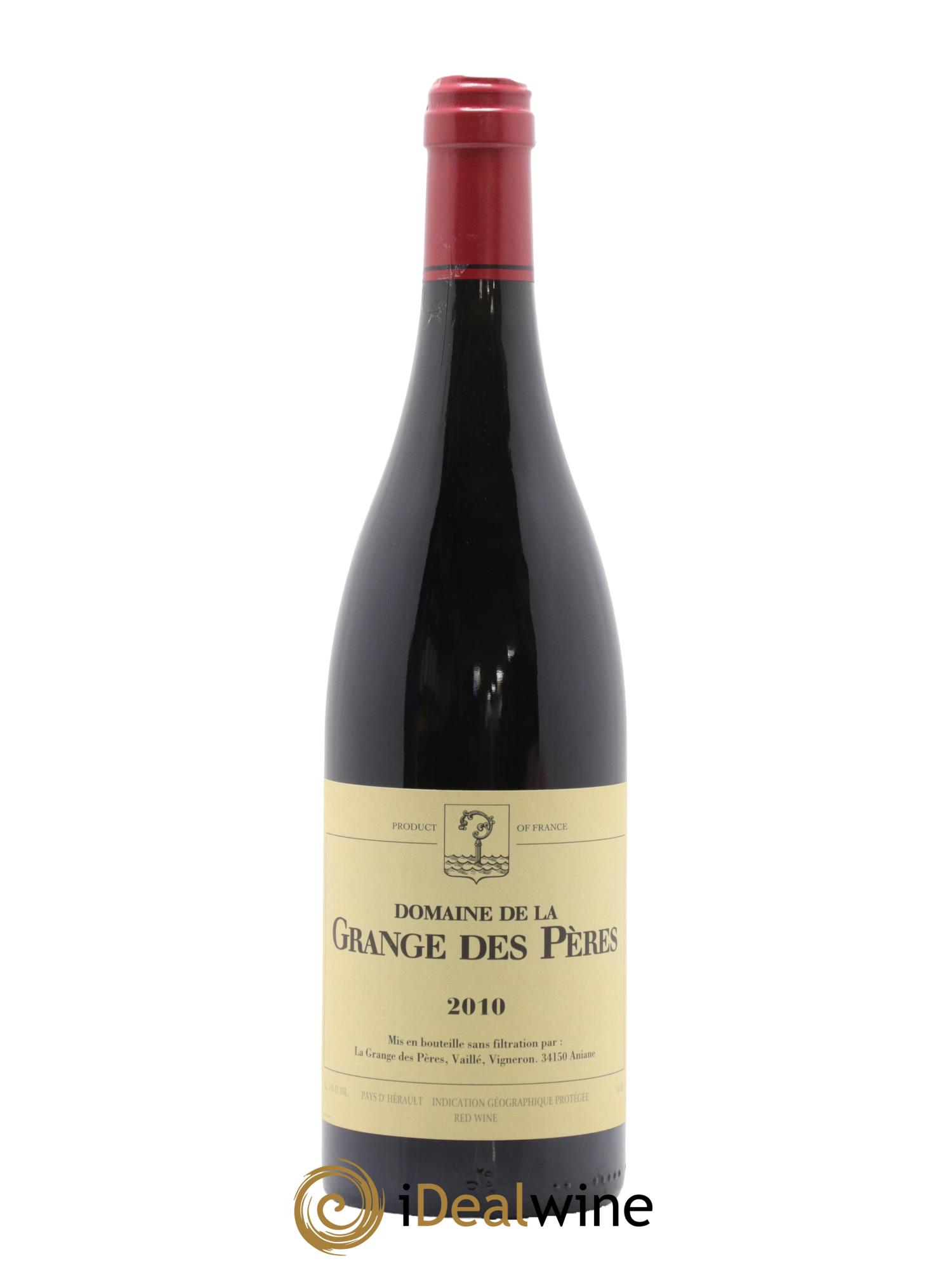 Pays d'Hérault Grange des Pères Laurent Vaillé 2010 - Lot de 1 bouteille - 0