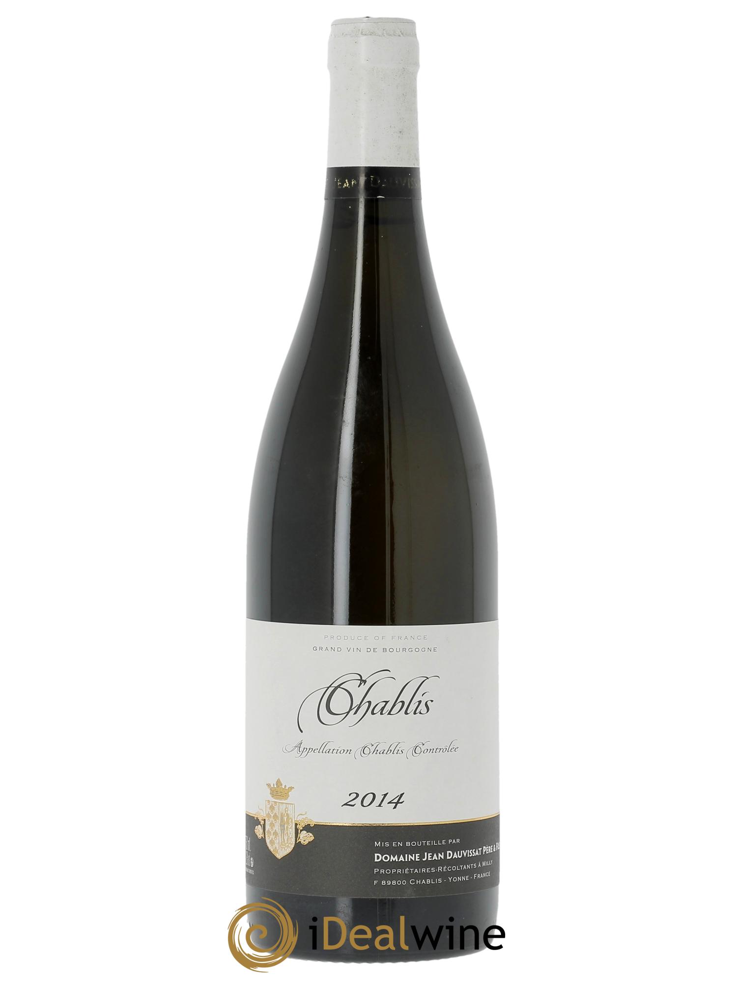Chablis Jean Dauvissat (Domaine) 2014 - Lot de 1 bouteille - 0