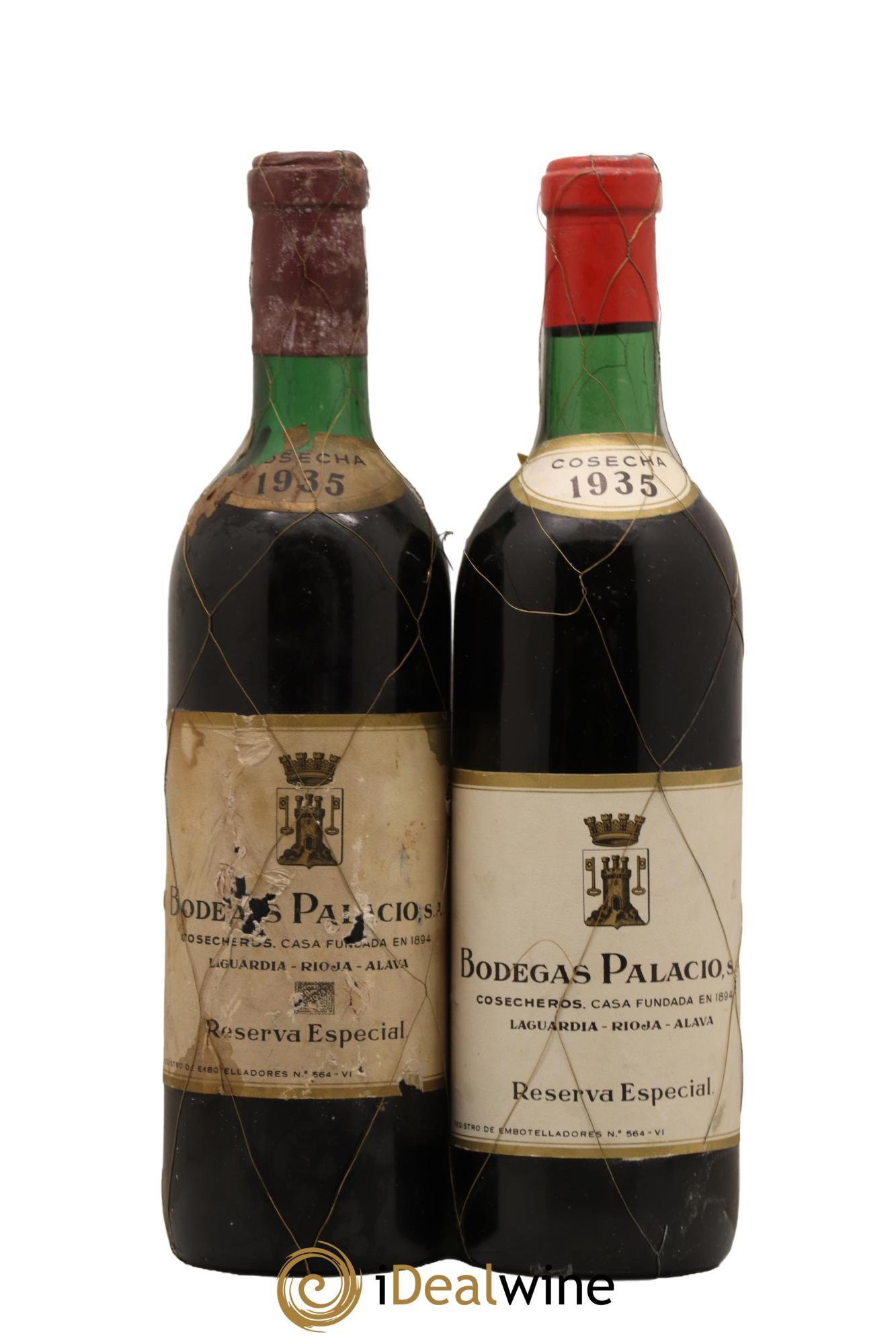 Rioja DOCA Reserva Bodegas Palacio 1935 - Lot de 2 bouteilles - 0